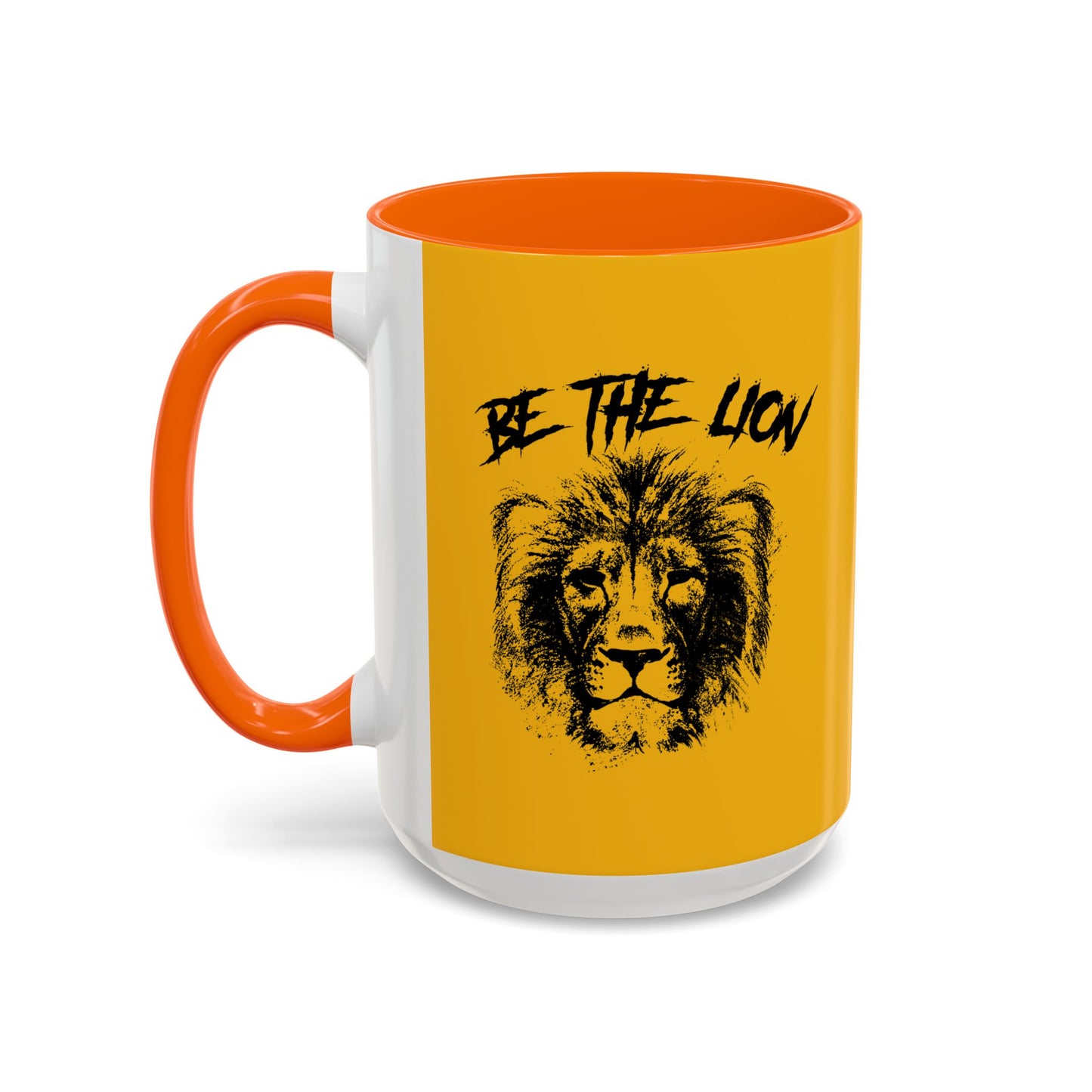Be The Lion Accent Coffee Mug (11, 15oz)