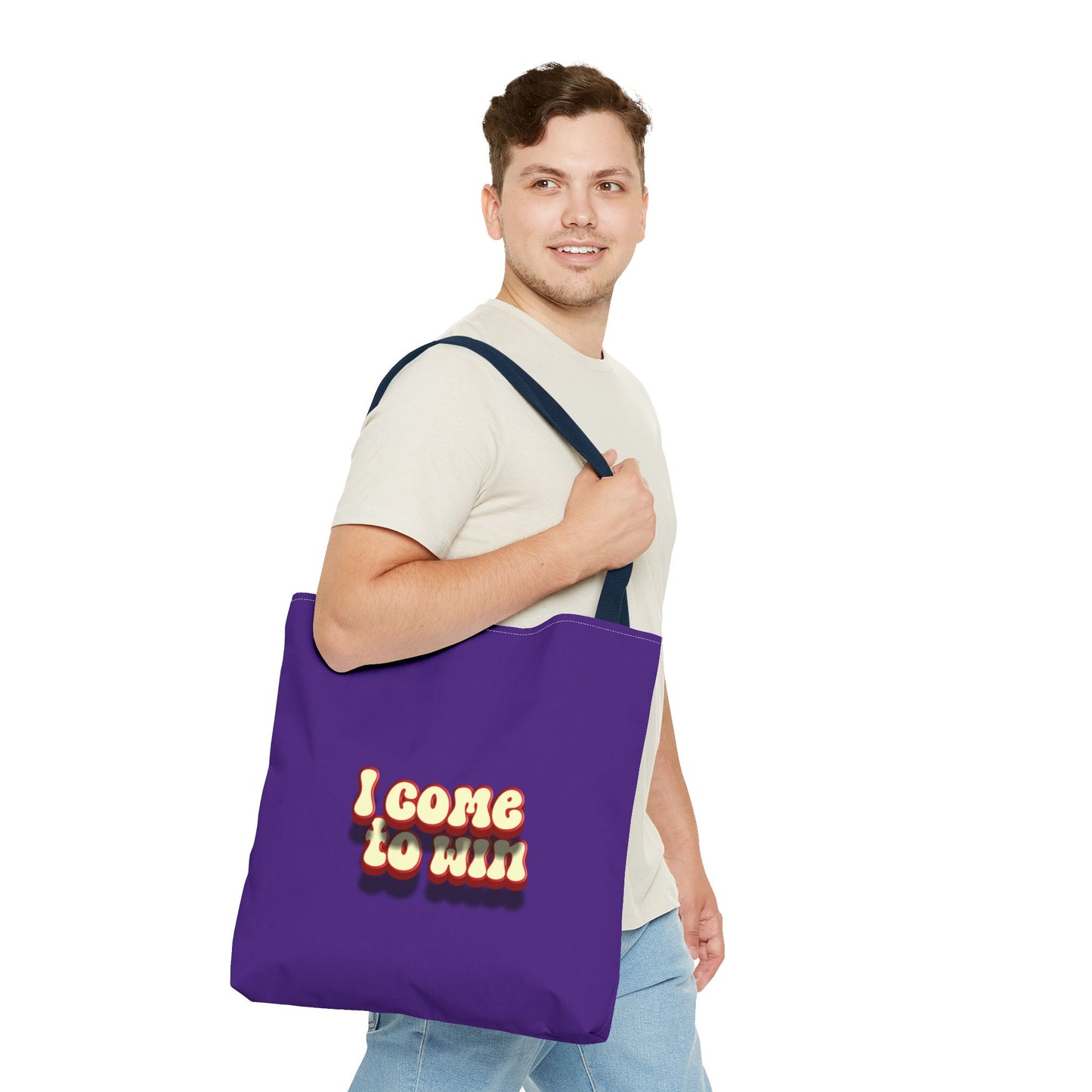 I Come To Win Tote Bag (AOP)