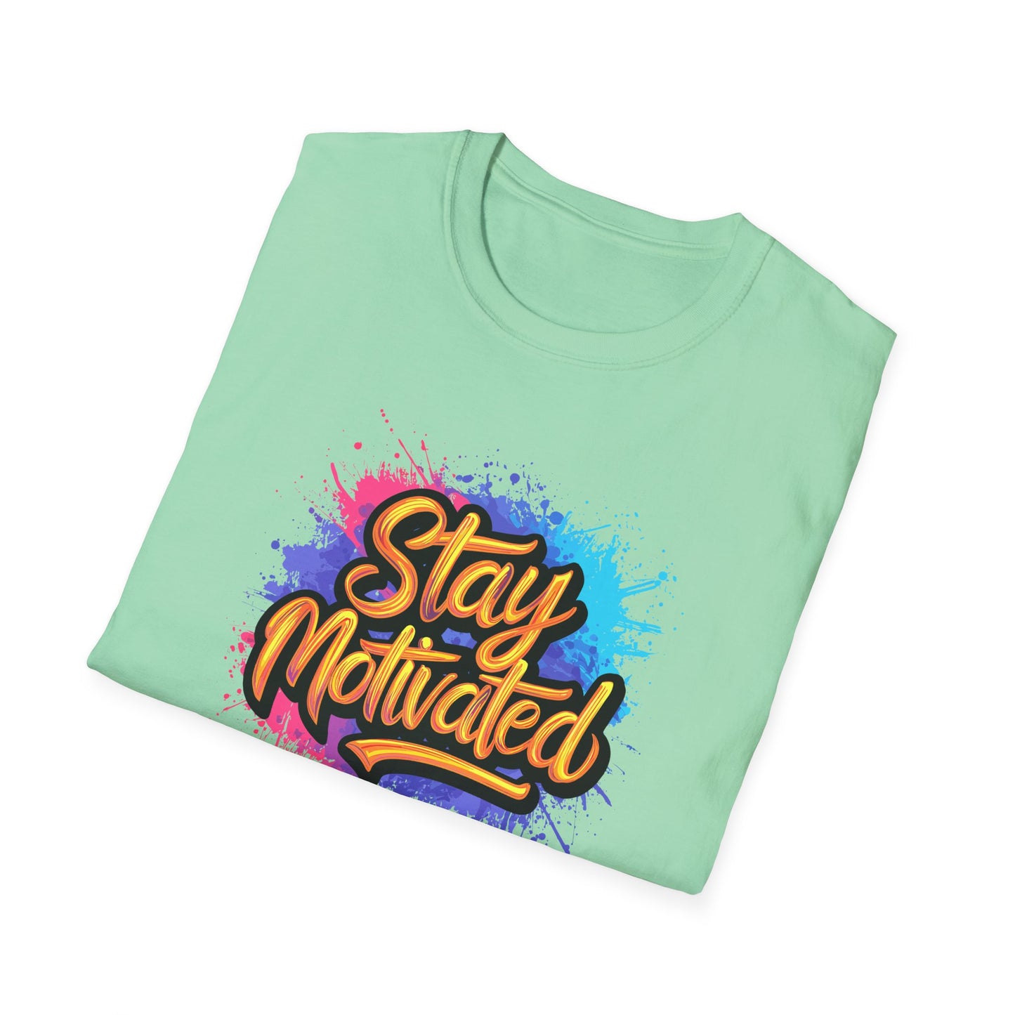 Stay Motivated Unisex Softstyle T-Shirt