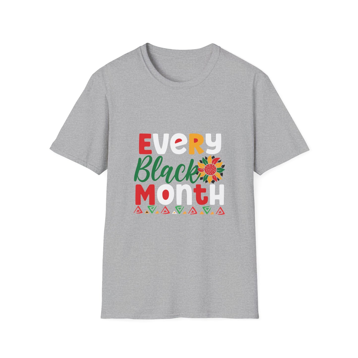Every Black Month Unisex Softstyle T-Shirt