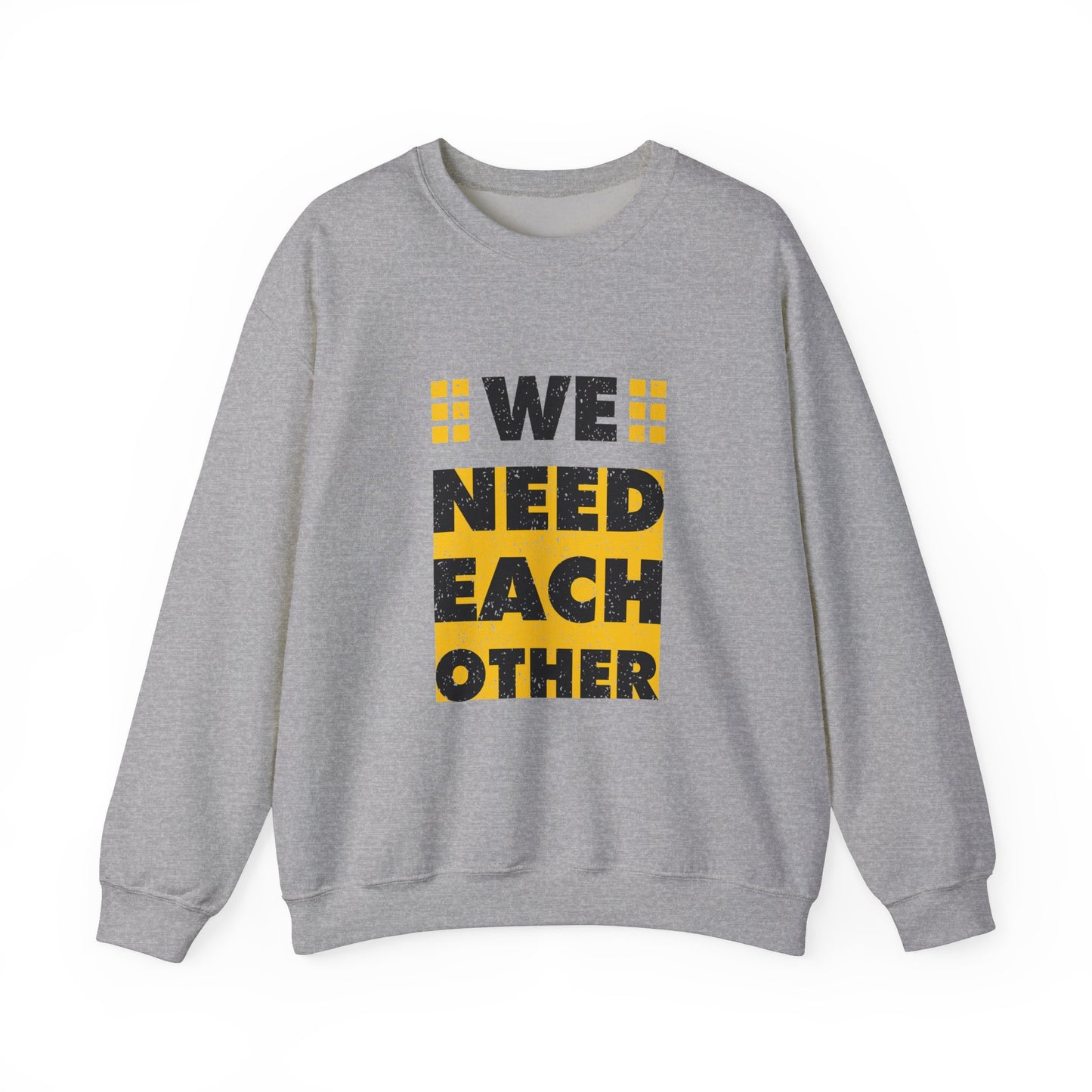 We Need Each Other Unisex Heavy Blend™ Crewneck Sweatshirt