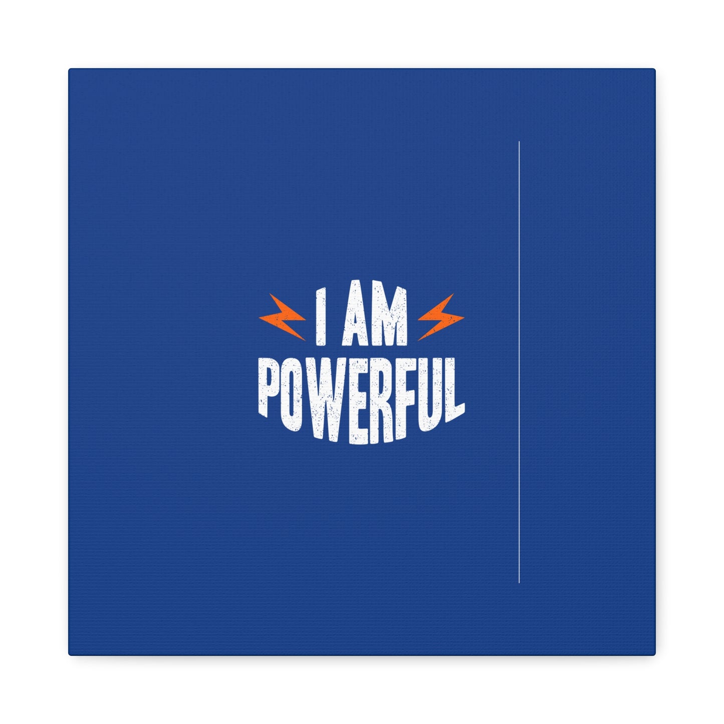I Am Powerful Matte Canvas, Stretched, 1.25"