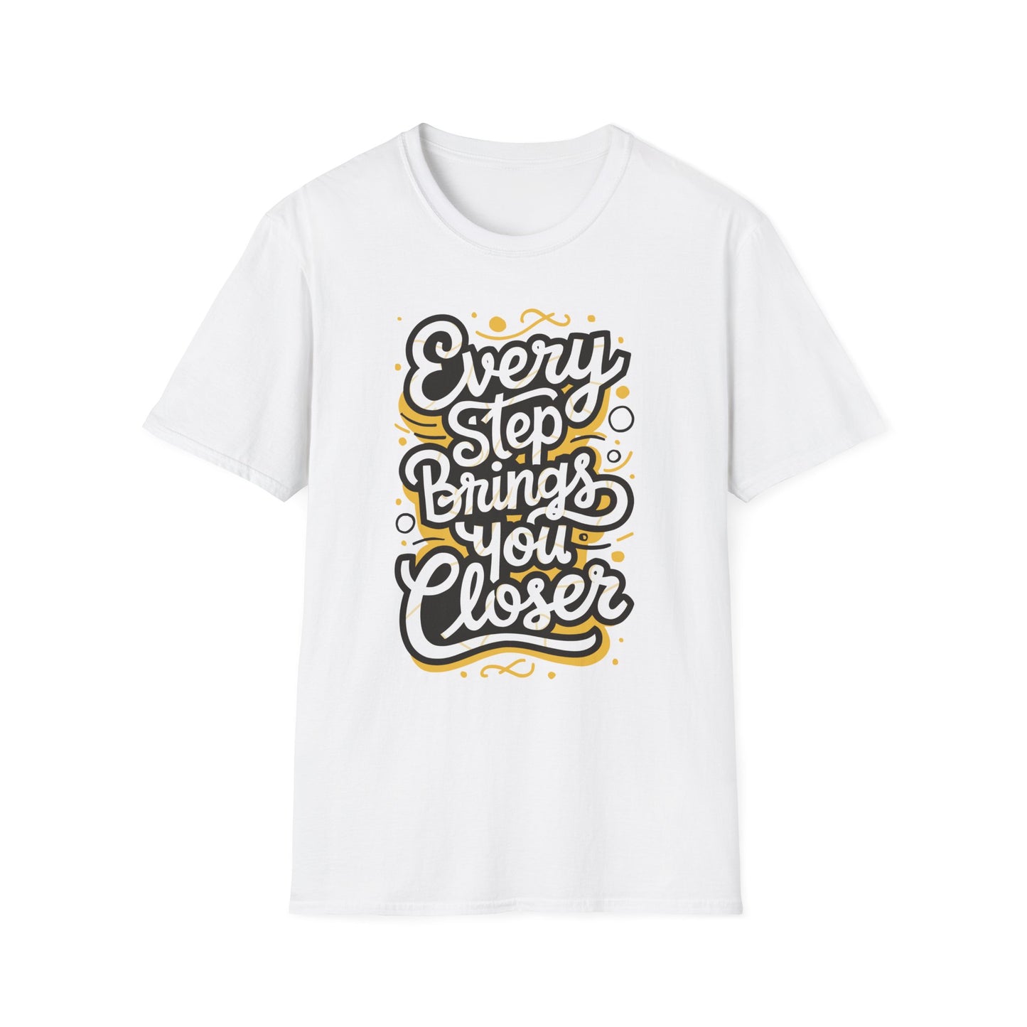 Every Step Brings You Closer Unisex Softstyle T-Shirt