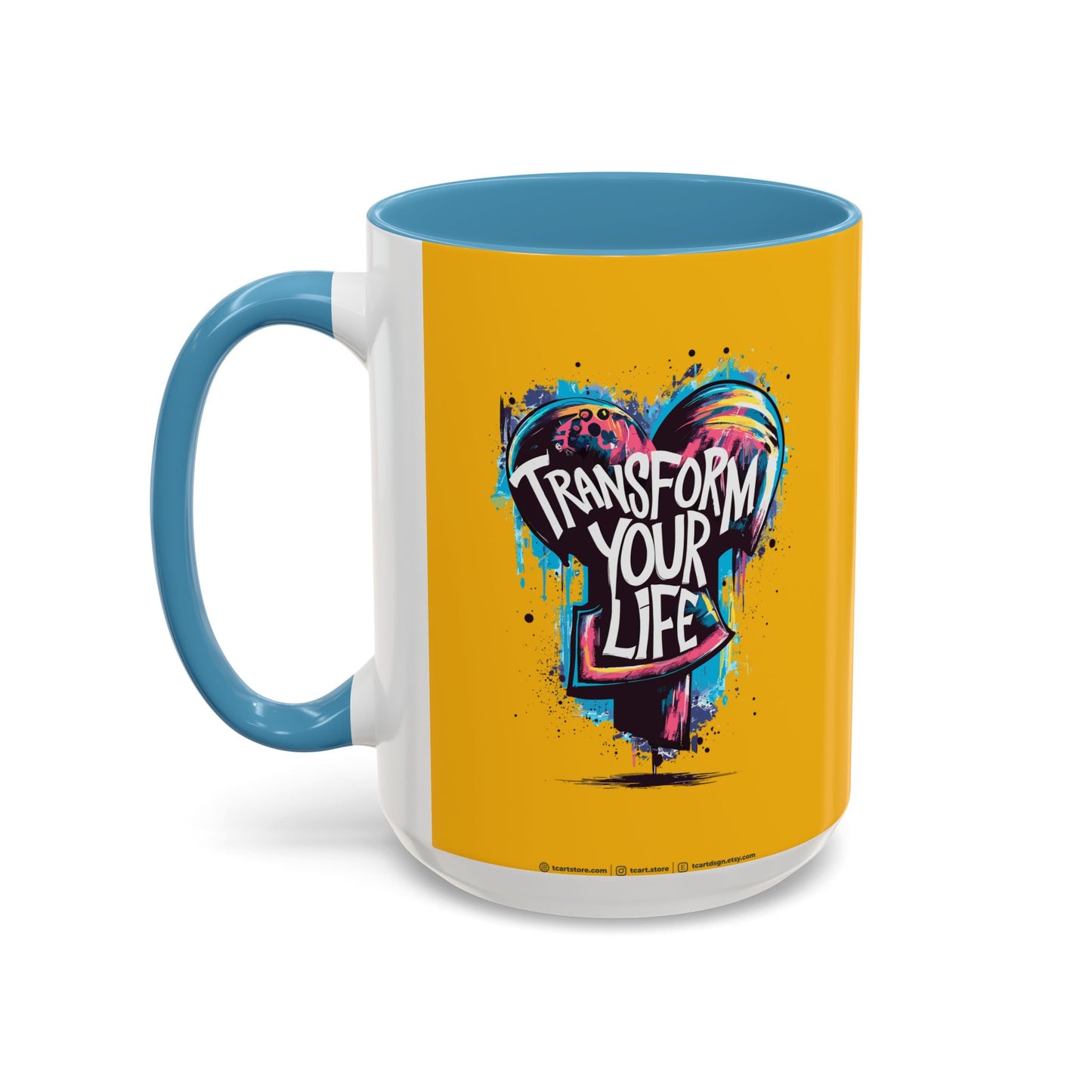 Transform Your Life Accent Coffee Mug (11, 15oz)