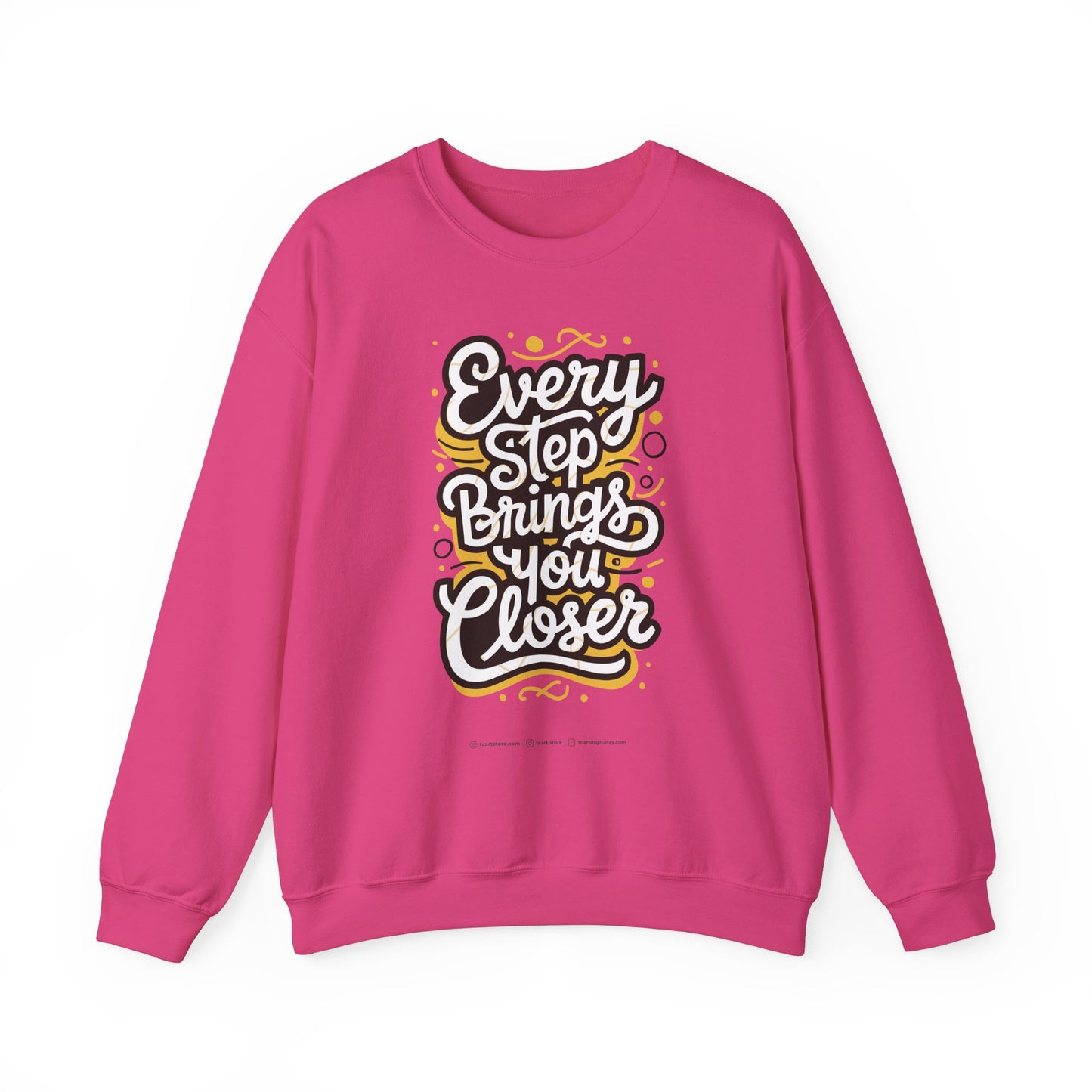 Every Step Brings You Closer Unisex Heavy Blend™ Crewneck Sweatshirt