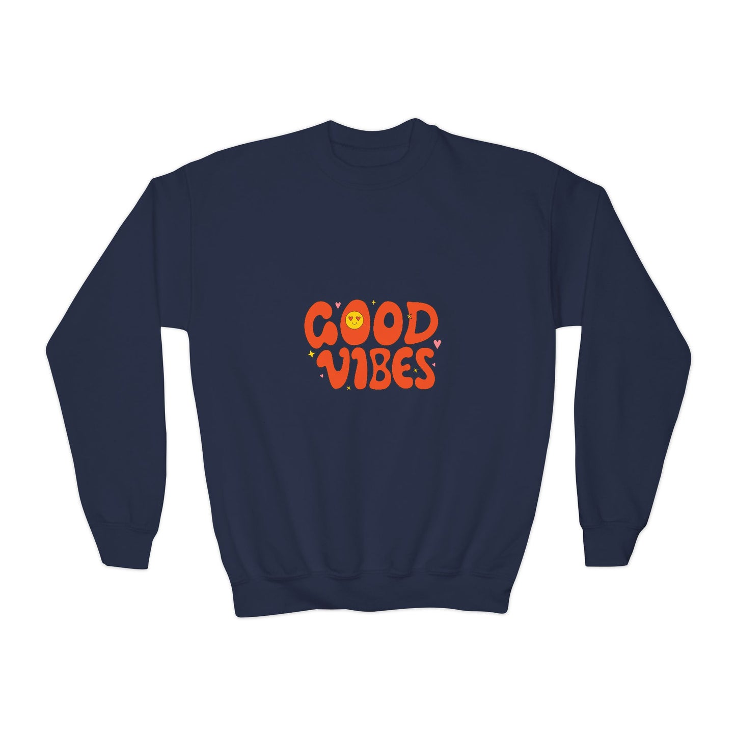 Good Vibes Youth Crewneck Sweatshirt