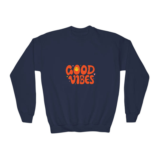 Good Vibes Youth Crewneck Sweatshirt
