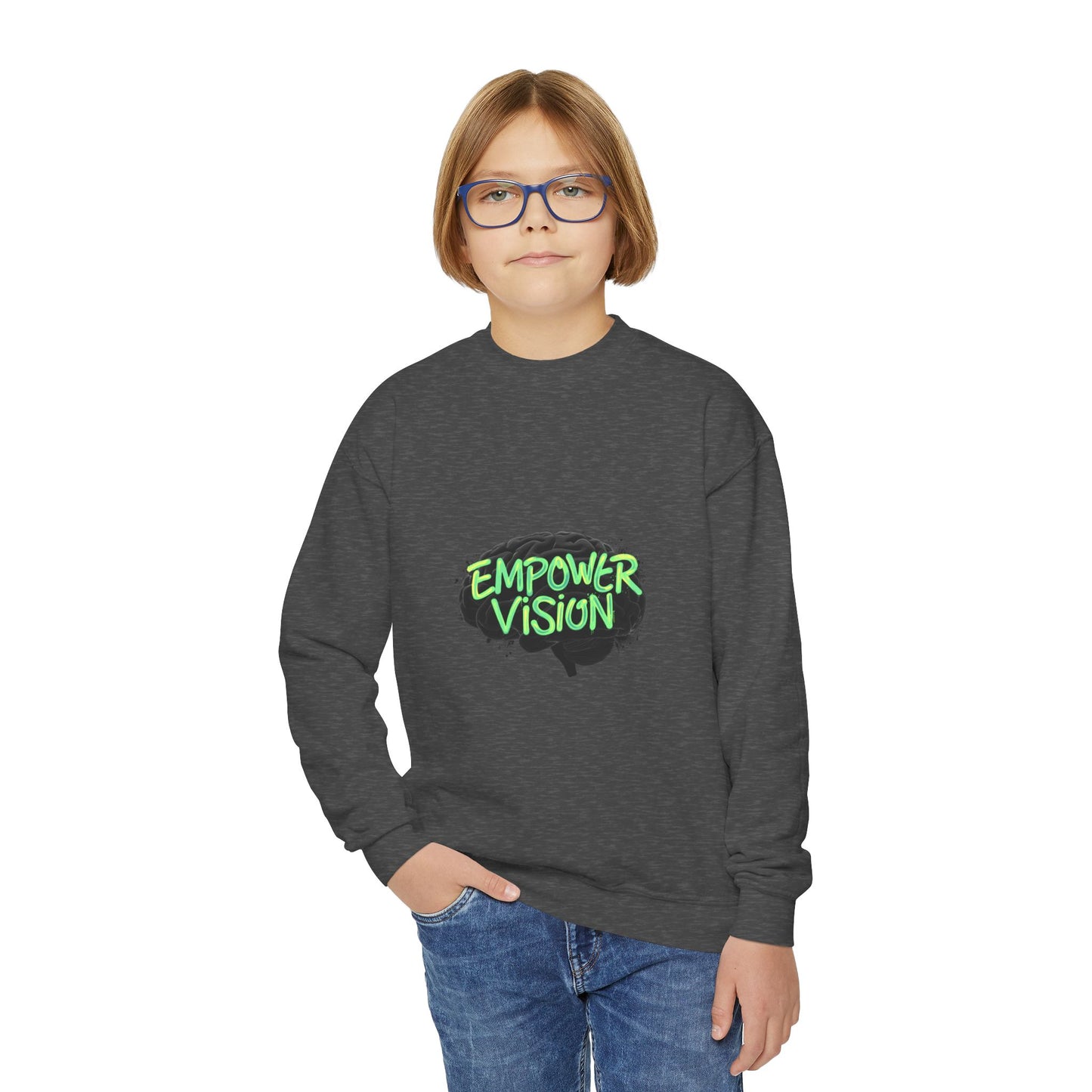 Empower Vision Youth Crewneck Sweatshirt