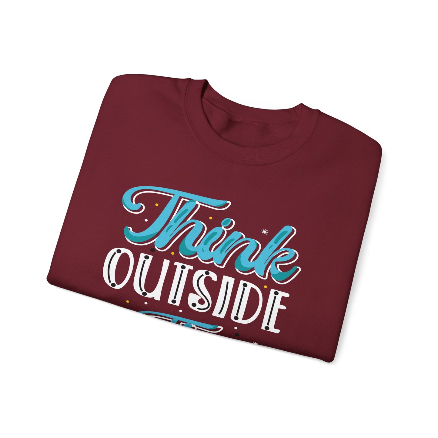 Think Outside The Box Unisex Heavy Blend™ Crewneck Sweatshirt
