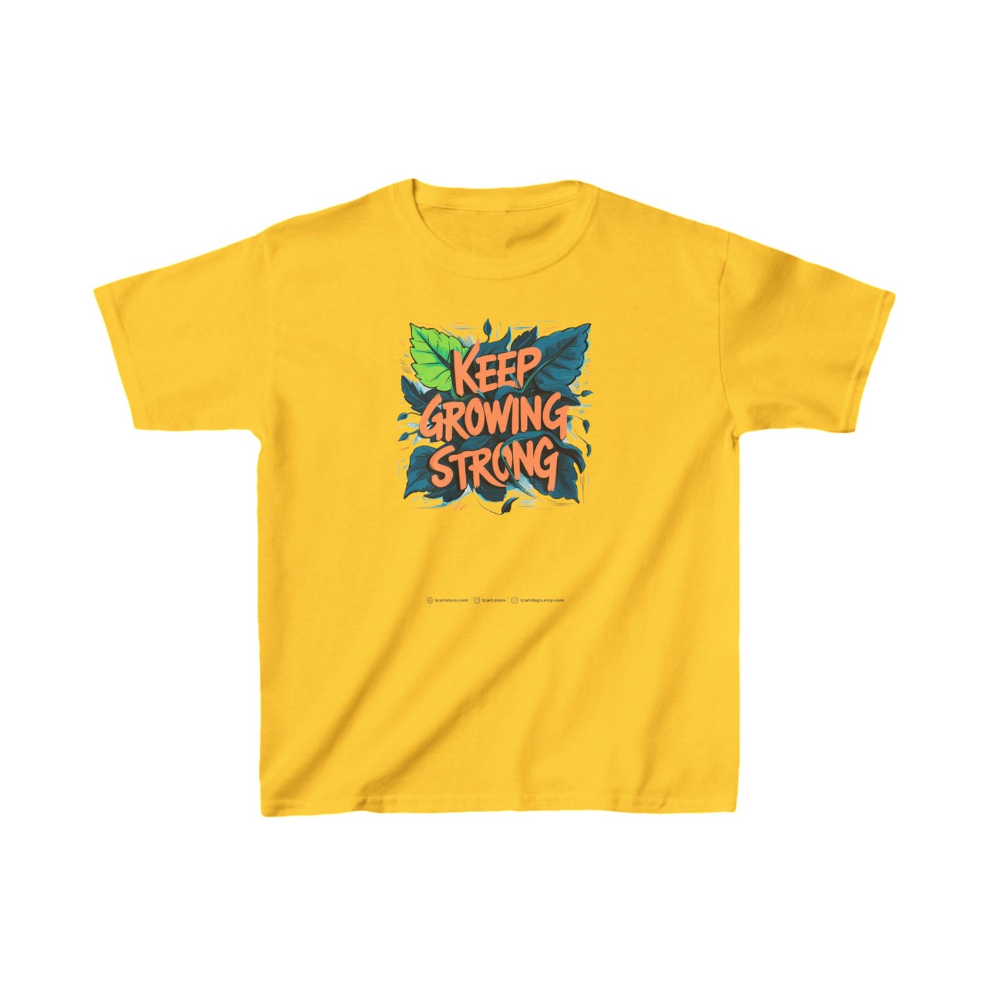 Keep Growing Strong Kids Heavy Cotton™ Tee