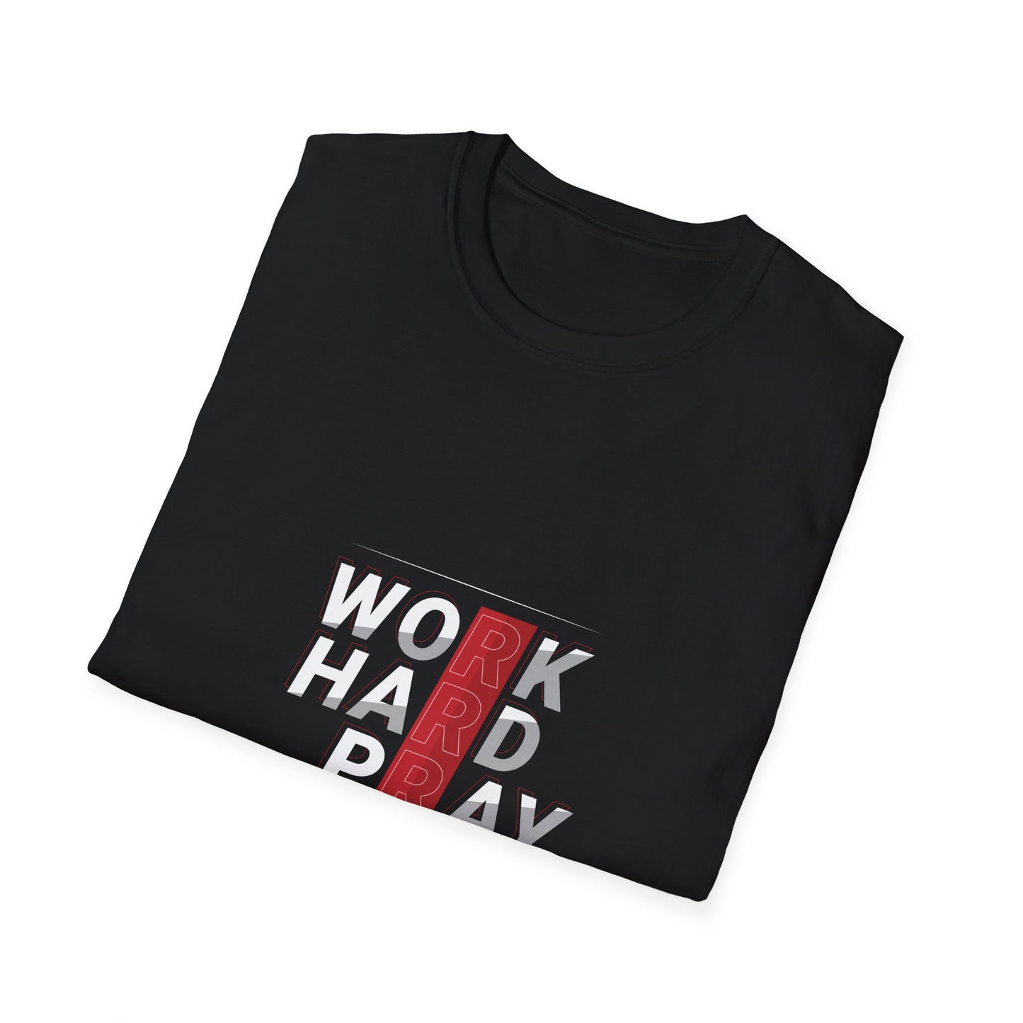 Work Hard Pray Hard Unisex Softstyle T-Shirt