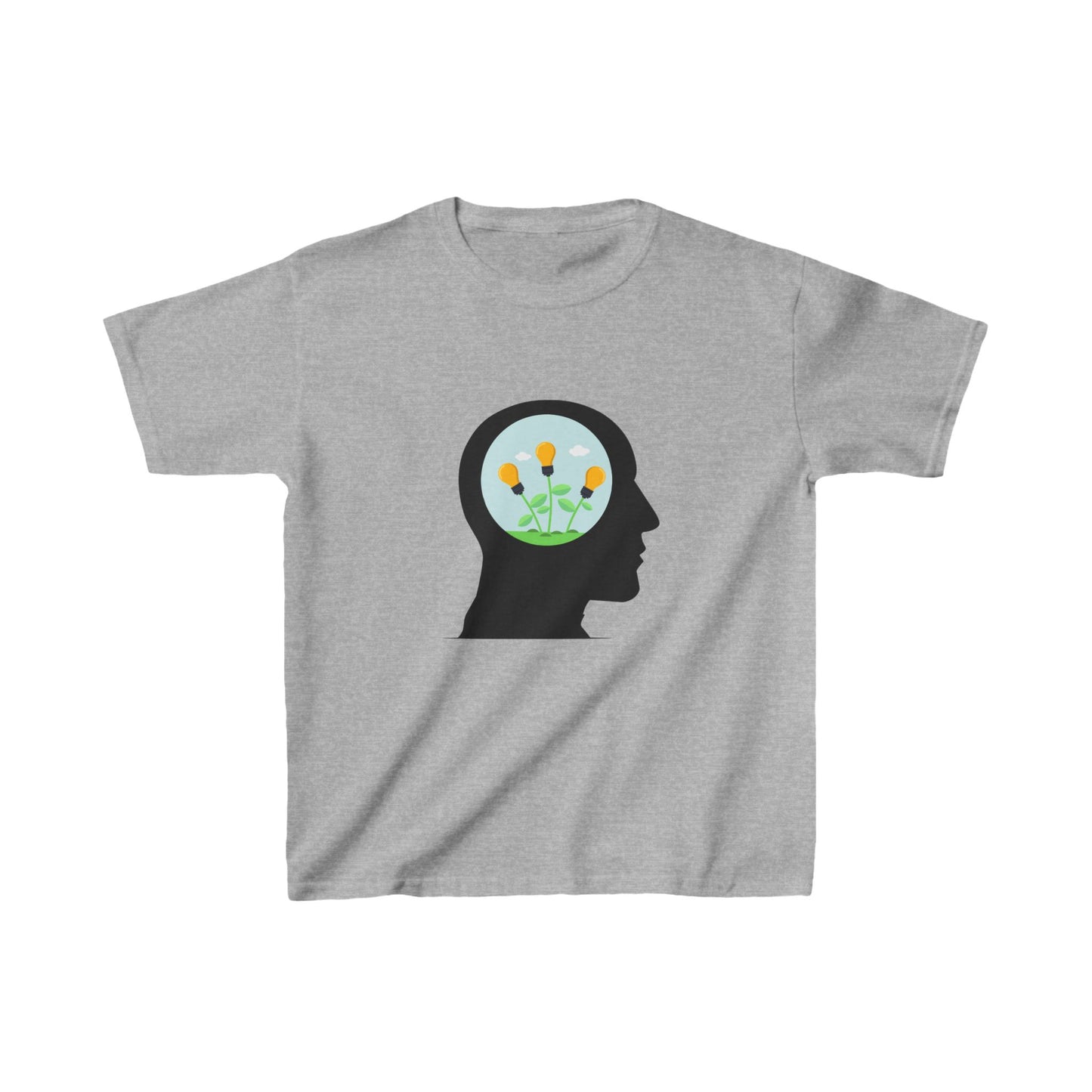 Mindset And Positive Thoughts Kids Heavy Cotton™ Tee