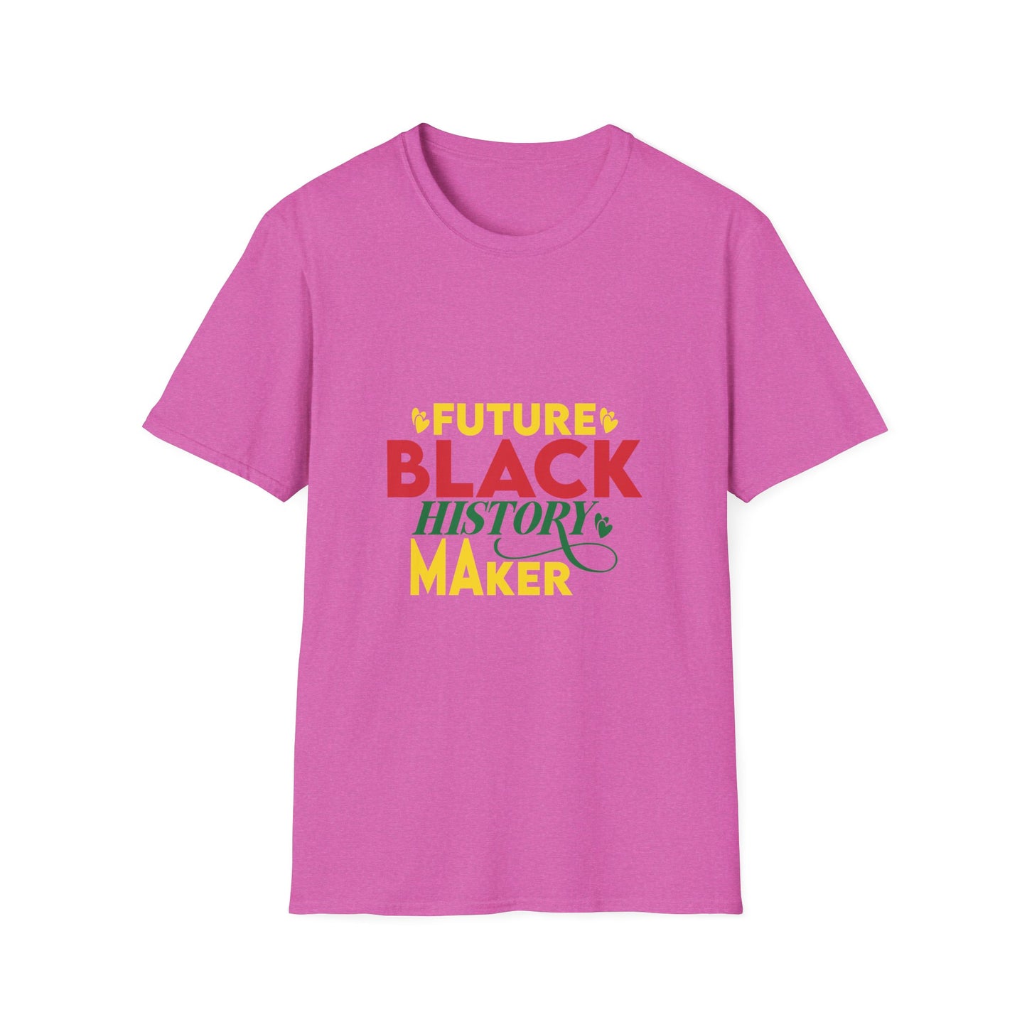 Future Black History Maker Unisex Softstyle T-Shirt