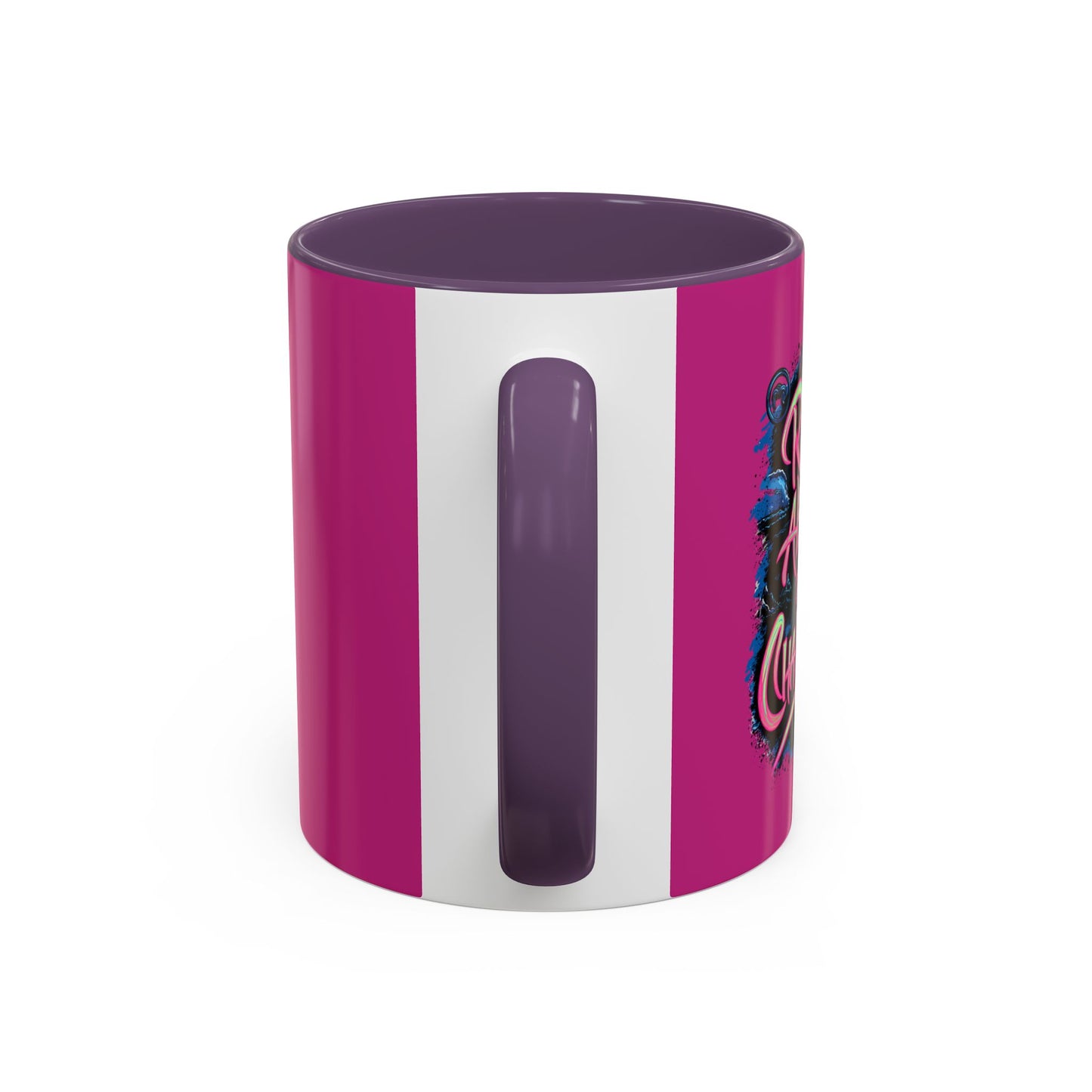 Rise Above All Challenges Accent Coffee Mug (11, 15oz)