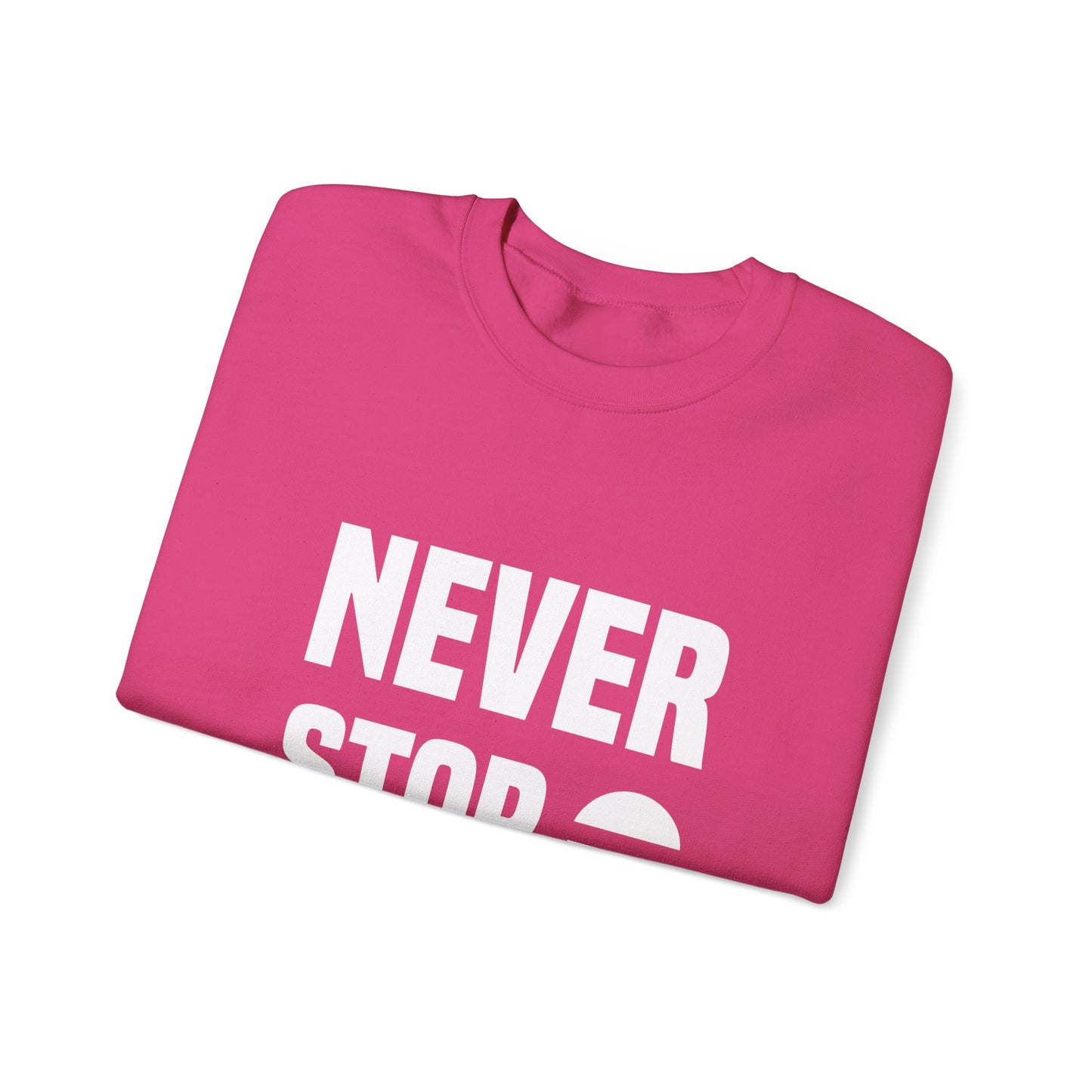 Never Stop Dreaming Unisex Heavy Blend™ Crewneck Sweatshirt