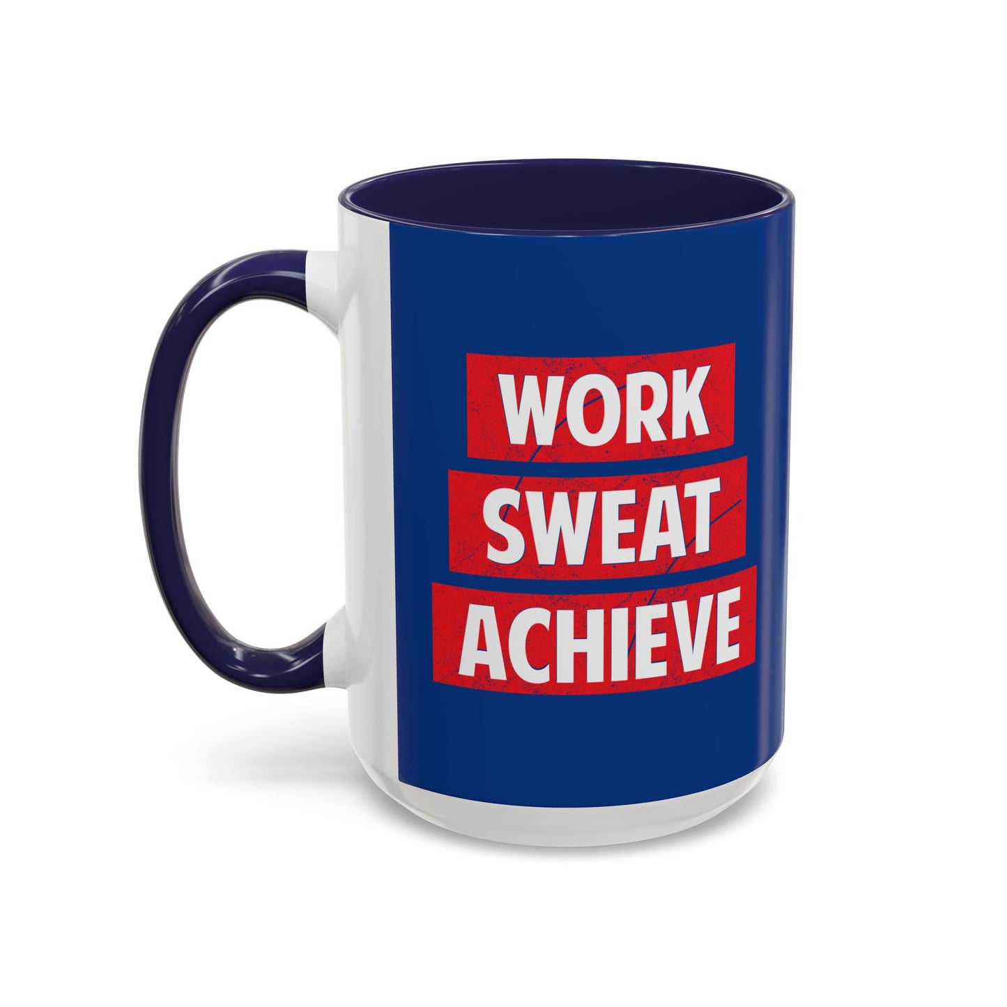 Work Sweat Achieve Accent Coffee Mug (11, 15oz)