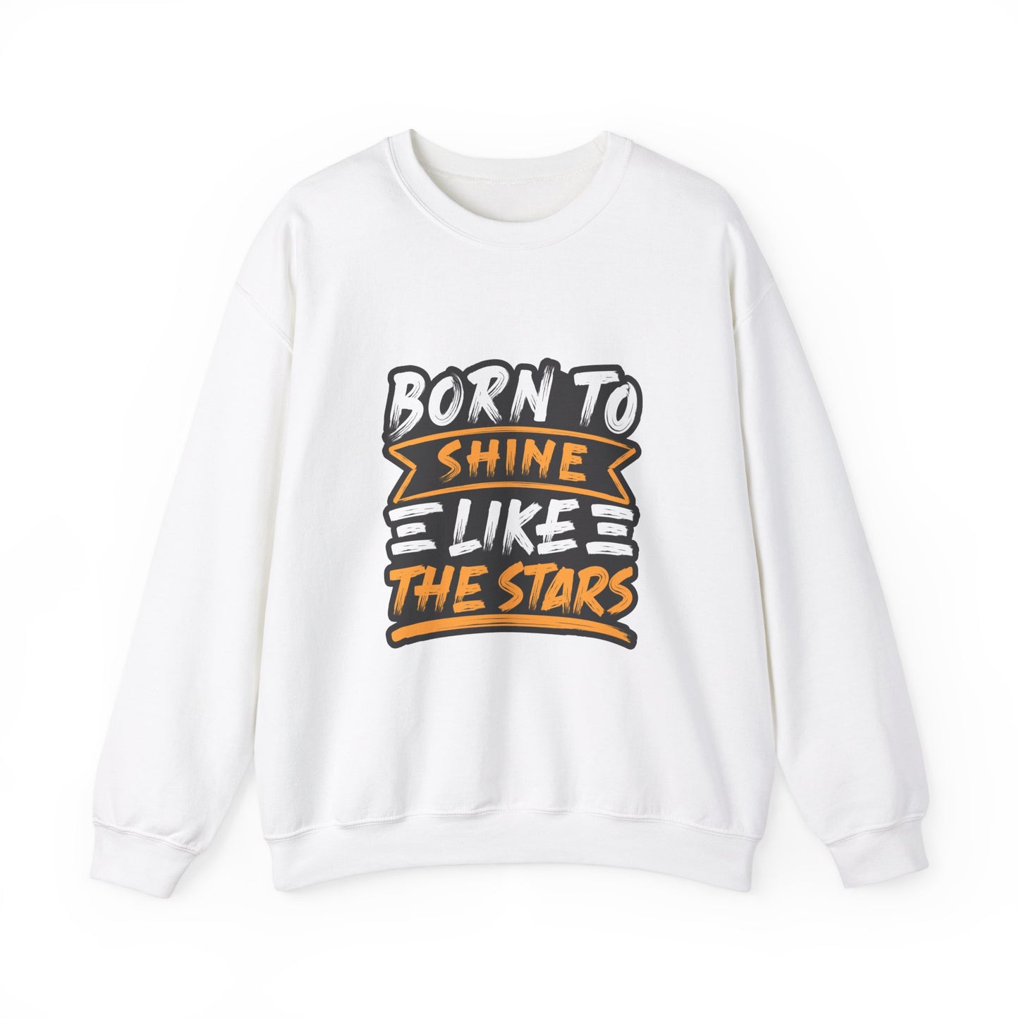 Born To Shine Like The Stars Unisex Heavy Blend™ Crewneck Sweatshirt