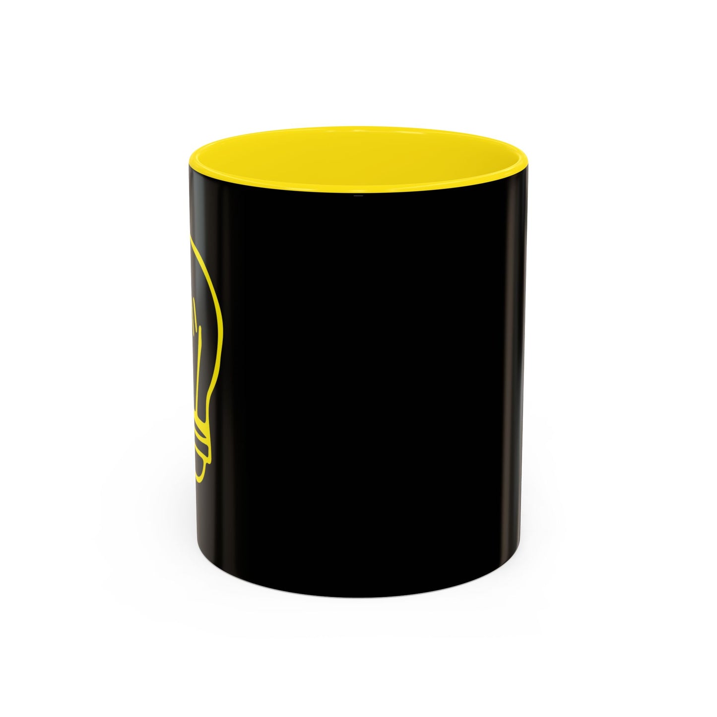 Drawing Light Bulb Accent Coffee Mug (11, 15oz)