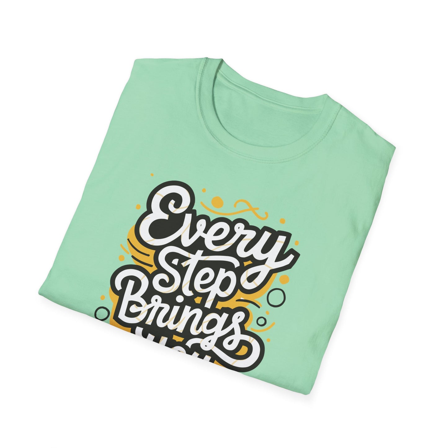 Every Step Brings You Closer Unisex Softstyle T-Shirt
