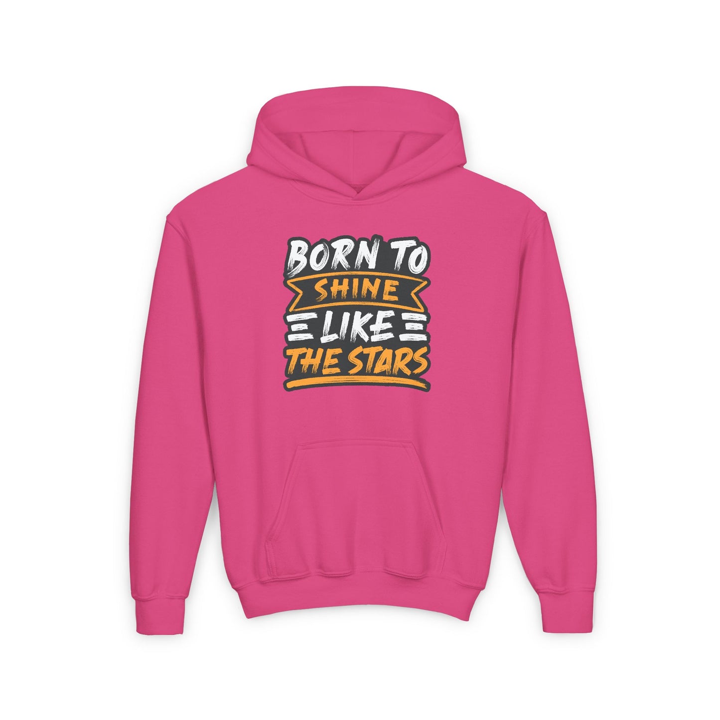 Born To Shine Like The Stars Youth Heavy Blend Hooded Sweatshirt