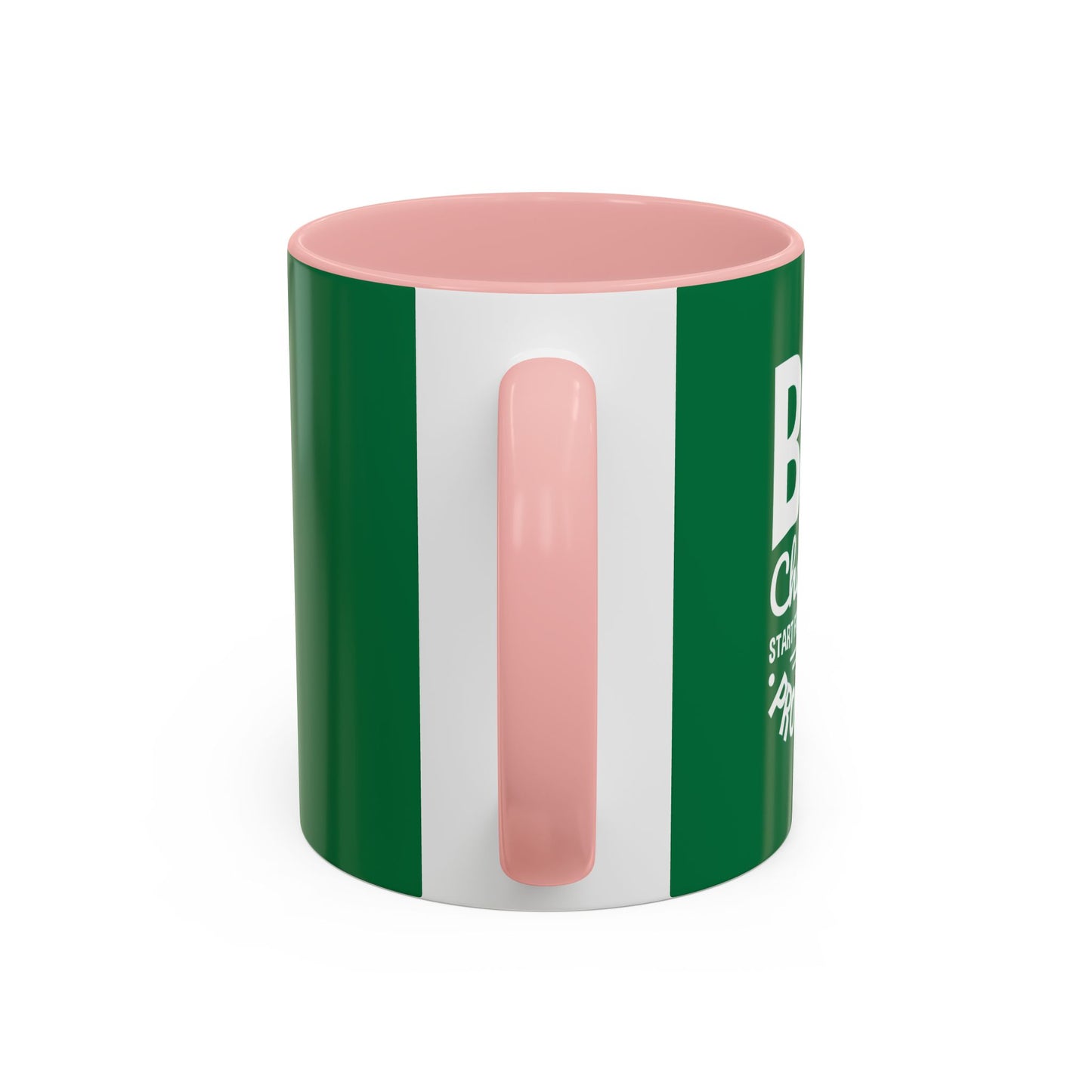 Big Changes Start From Small Progress Accent Coffee Mug (11, 15oz)