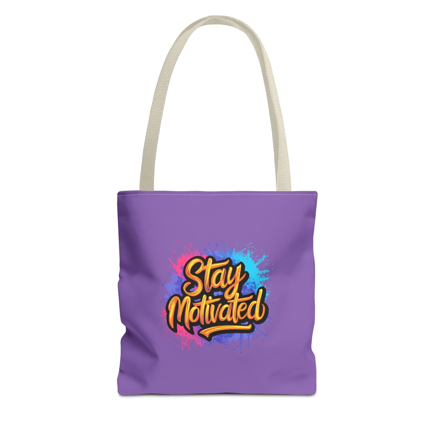 Stay Motivated Tote Bag (AOP)
