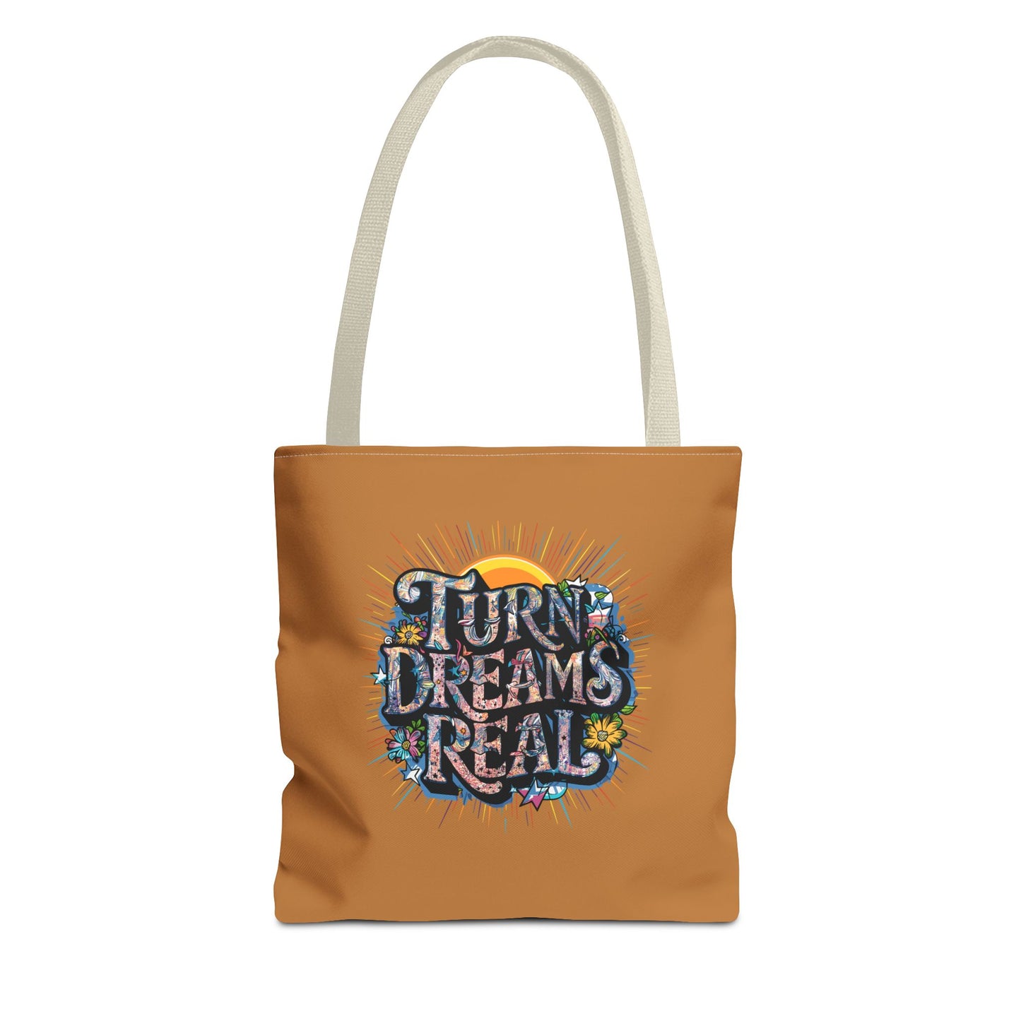 Turns Dreams Real Tote Bag (AOP)