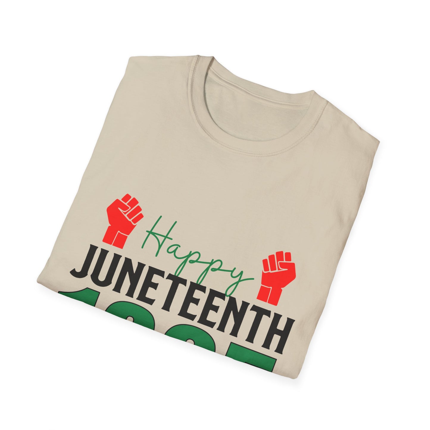 Happy Juneteenth 1865 Unisex Softstyle T-Shirt