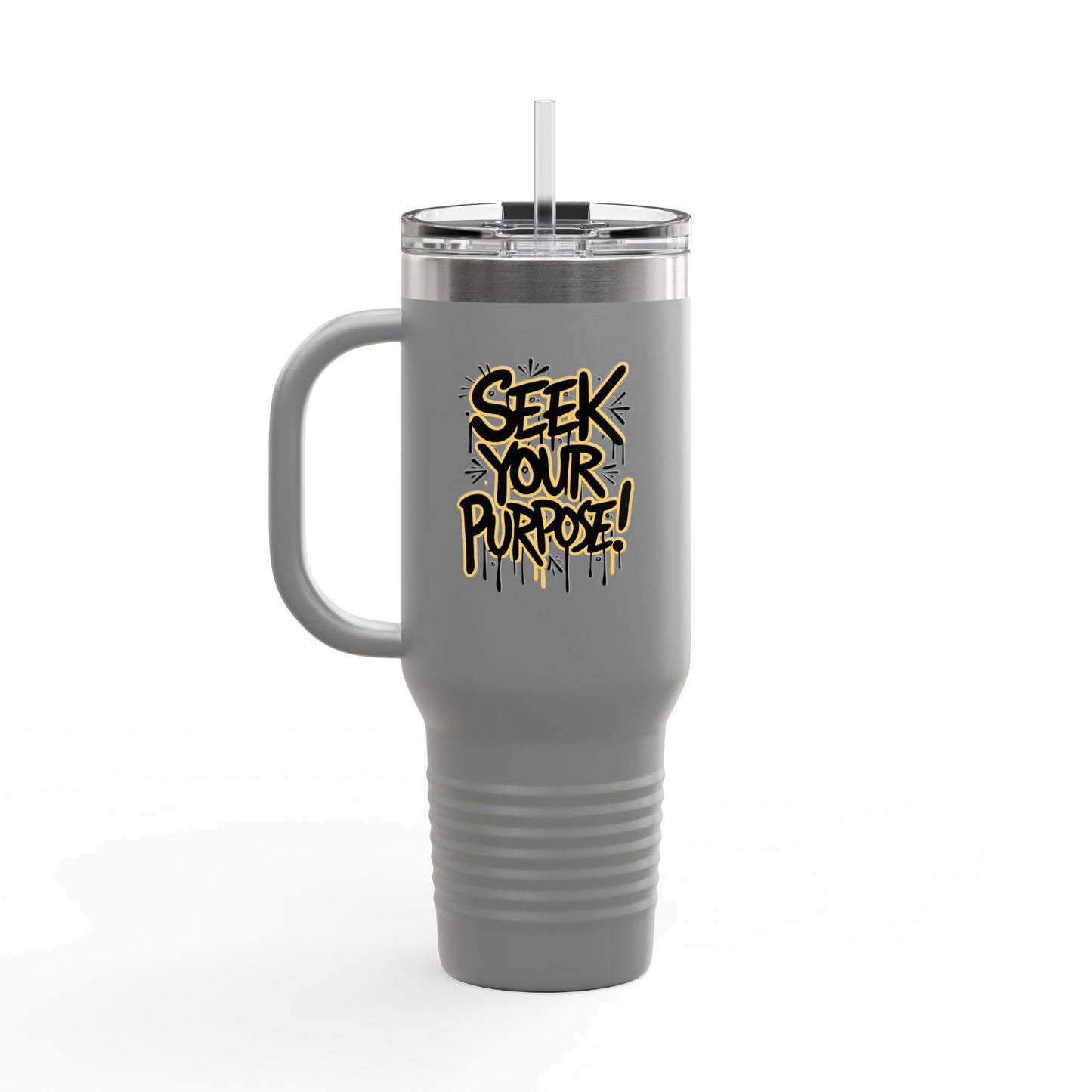Seek Your Purpose! Insulated Travel Mug, 40oz
