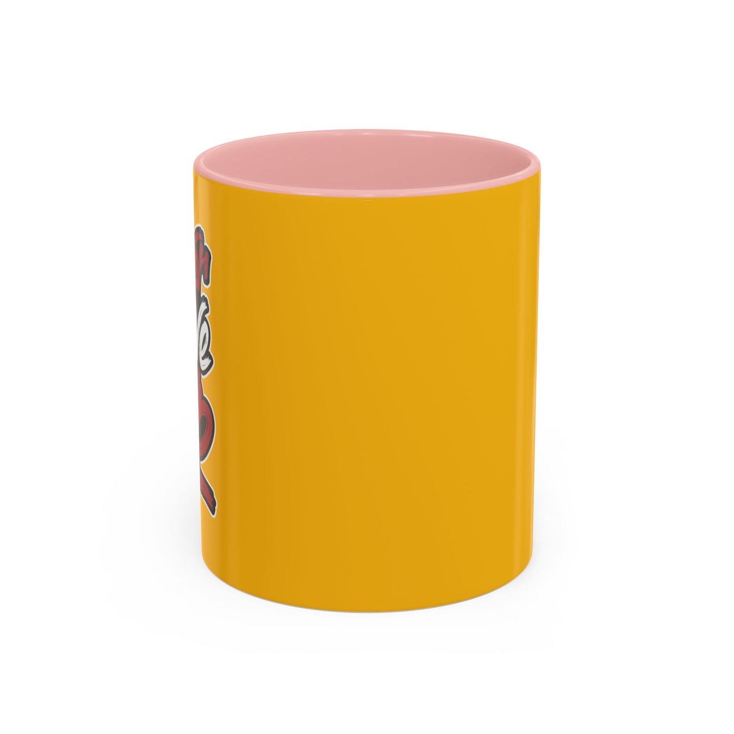 Never Give Up Accent Coffee Mug (11, 15oz)