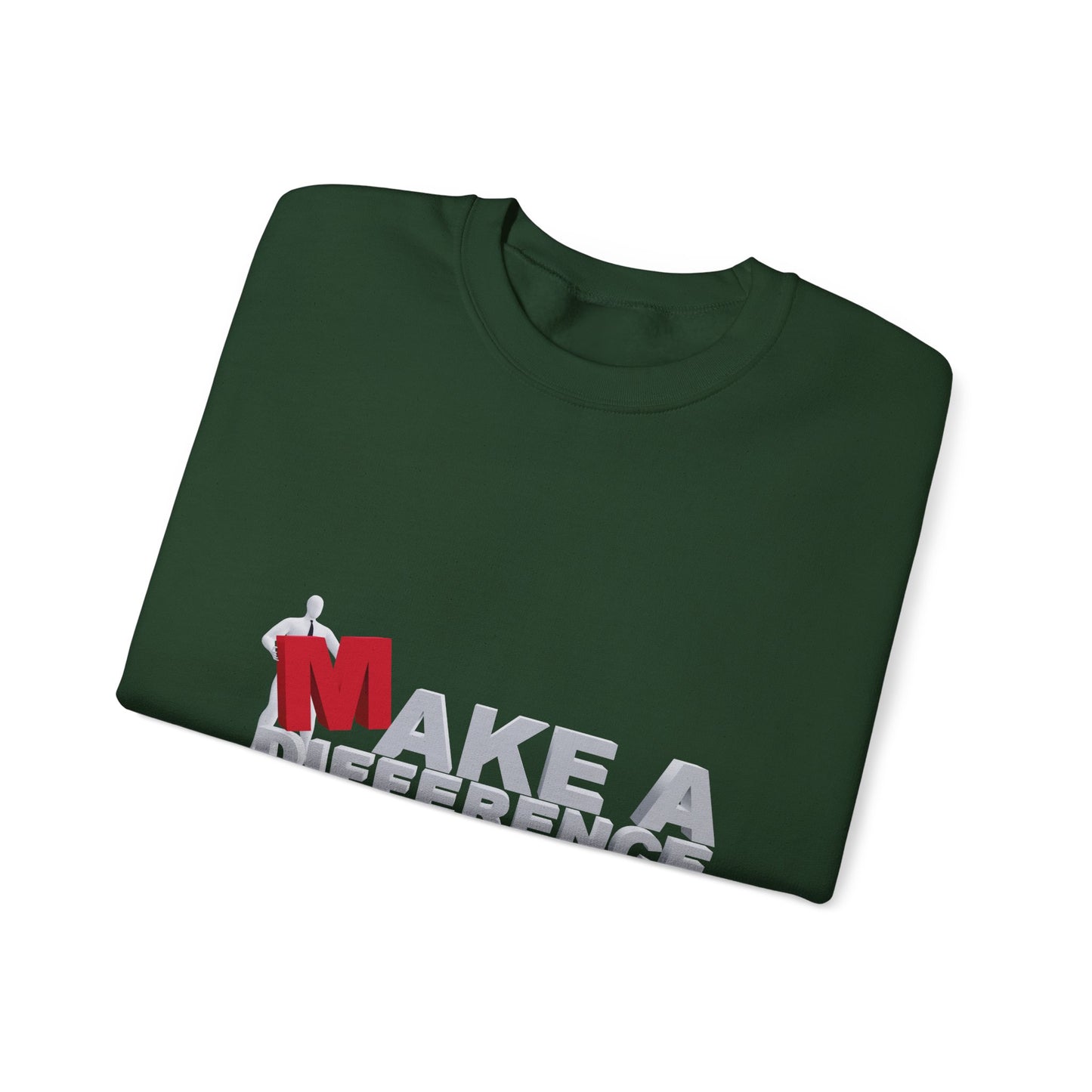 Make A Difference Unisex Heavy Blend™ Crewneck Sweatshirt