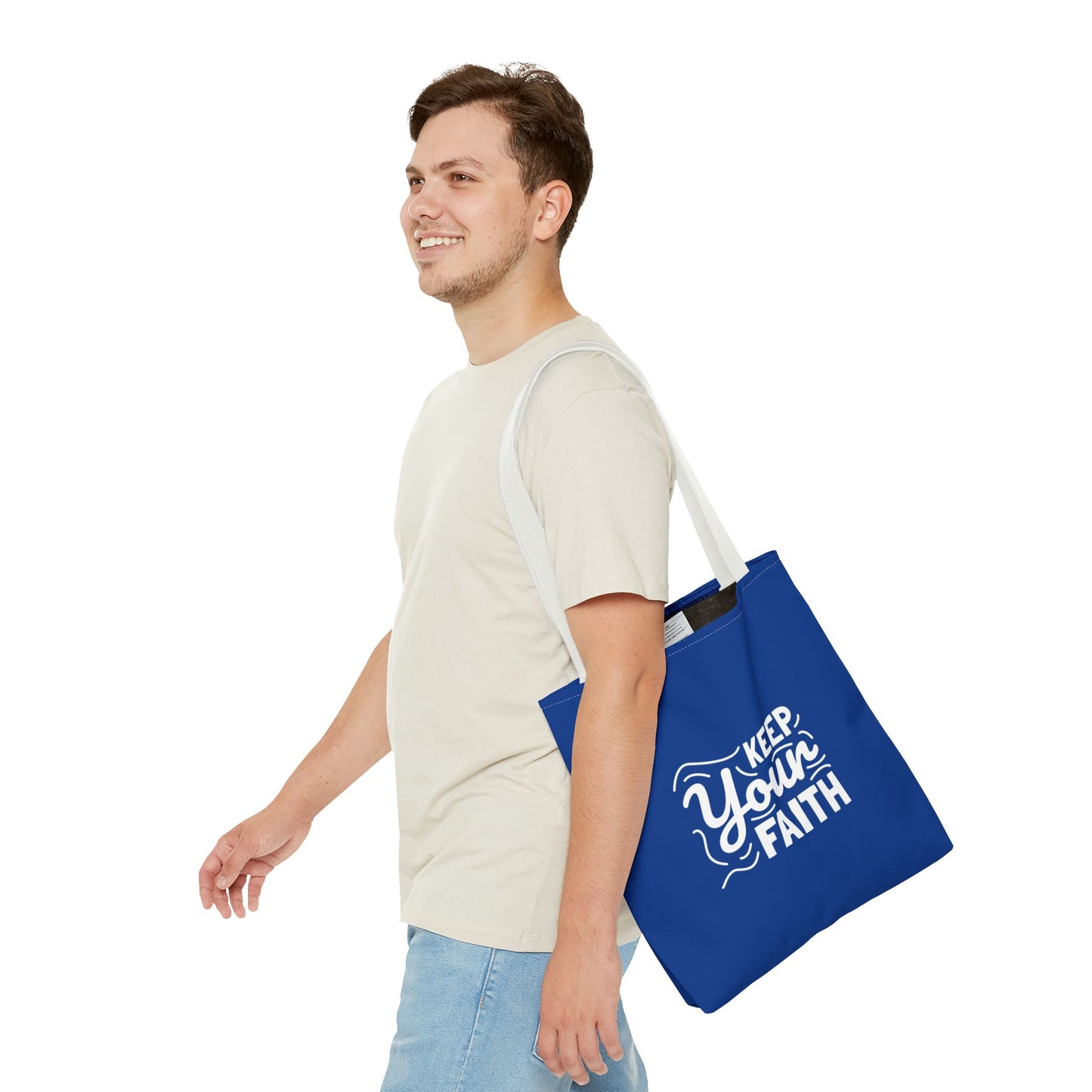 Keep Your Faith Tote Bag (AOP)