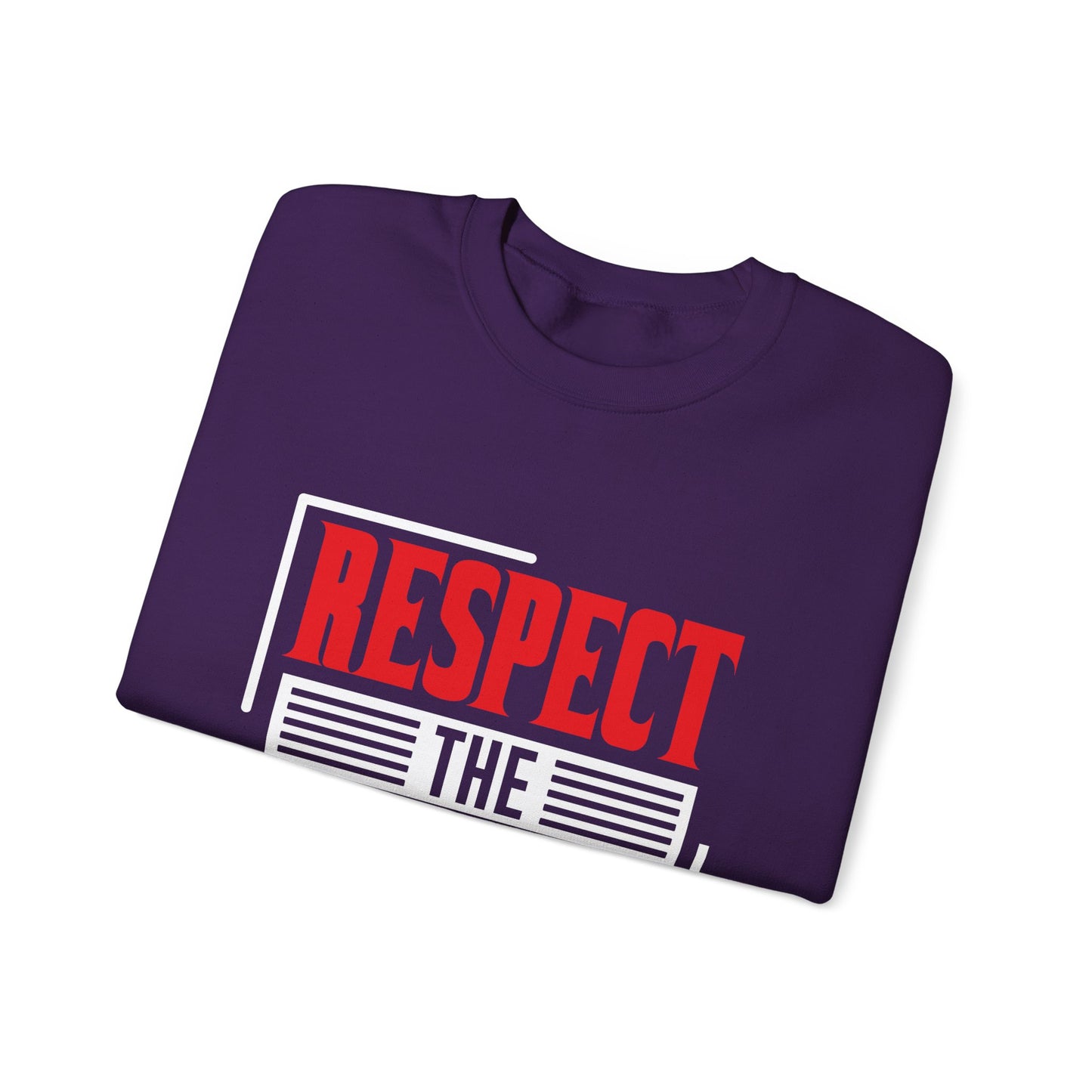 Respect The Hustle Unisex Heavy Blend™ Crewneck Sweatshirt