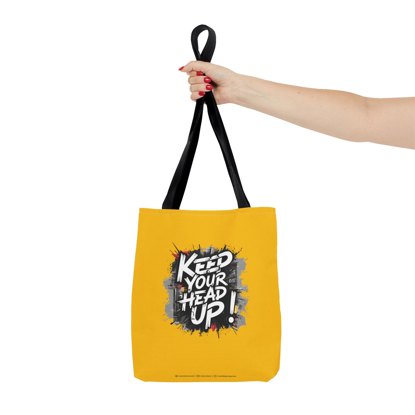 Keep Your Head Up! Tote Bag (AOP)