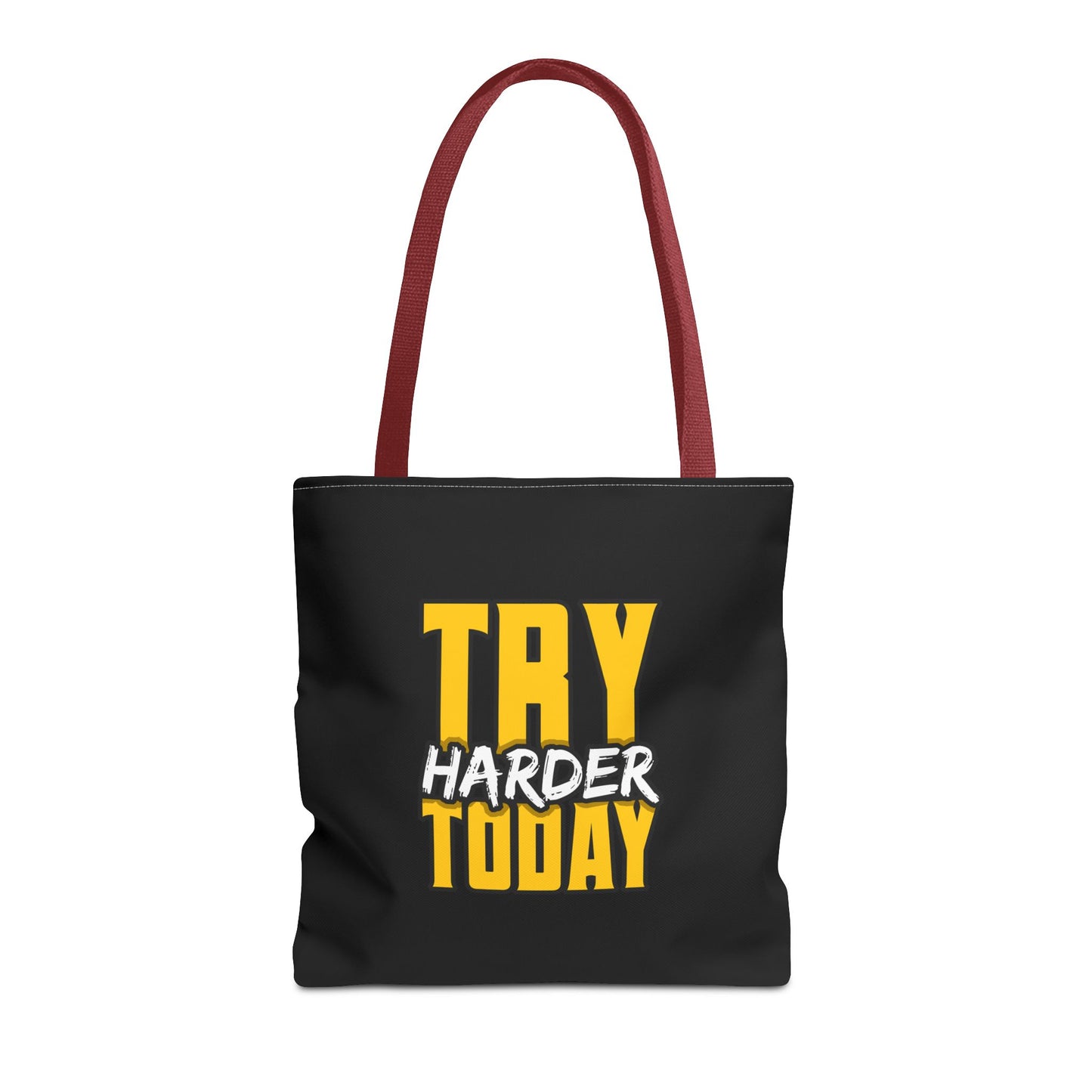 Try Harder Today Tote Bag (AOP)