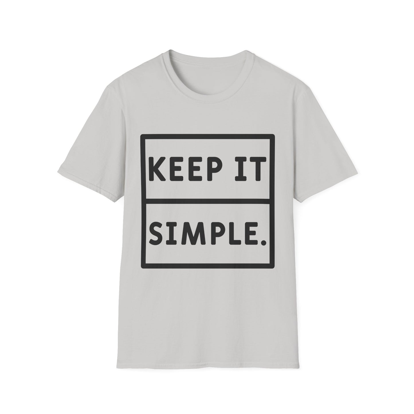 Keep It Simple Unisex Softstyle T-Shirt