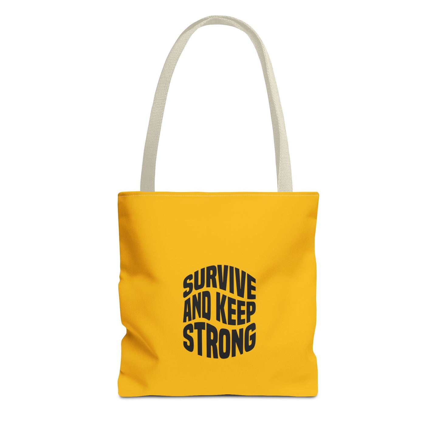 Survive And Keep Strong Tote Bag (AOP)
