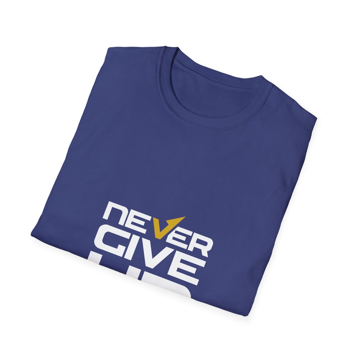 Never Give Up Unisex Softstyle T-Shirt