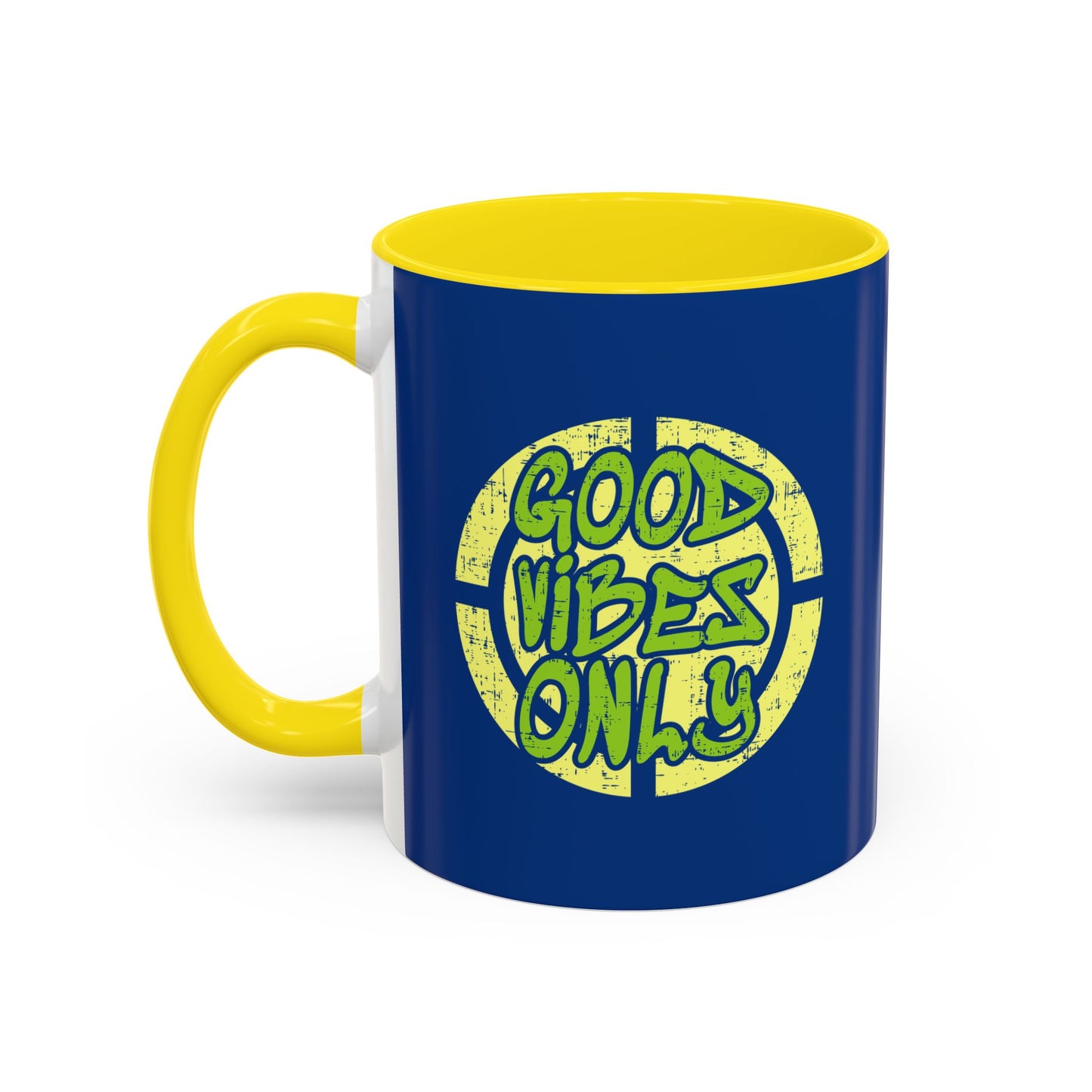 Good Vibes Only Accent Coffee Mug (11, 15oz)