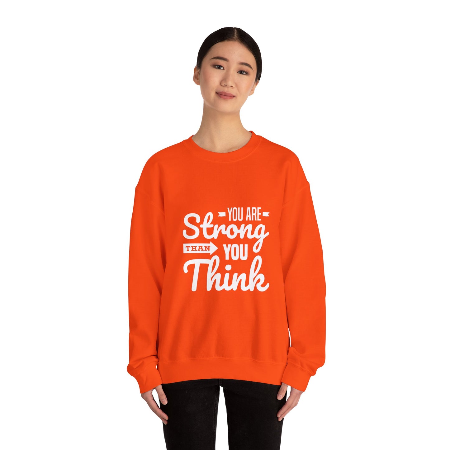 You Are Strong Than You Think Unisex Heavy Blend™ Crewneck Sweatshirt