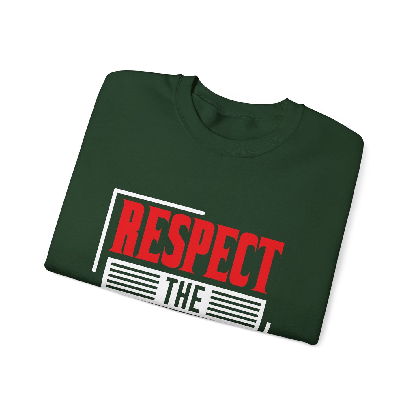 Respect The Hustle Unisex Heavy Blend™ Crewneck Sweatshirt