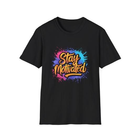 Stay Motivated Unisex Softstyle T-Shirt