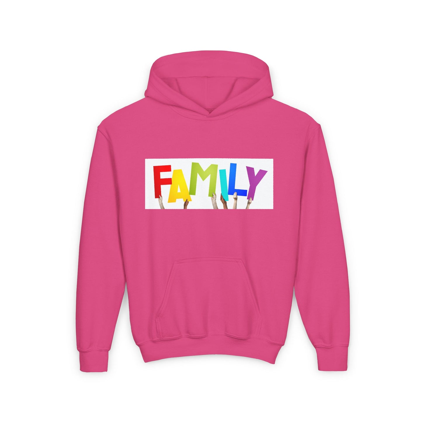 Family Youth Heavy Blend Hooded Sweatshirt