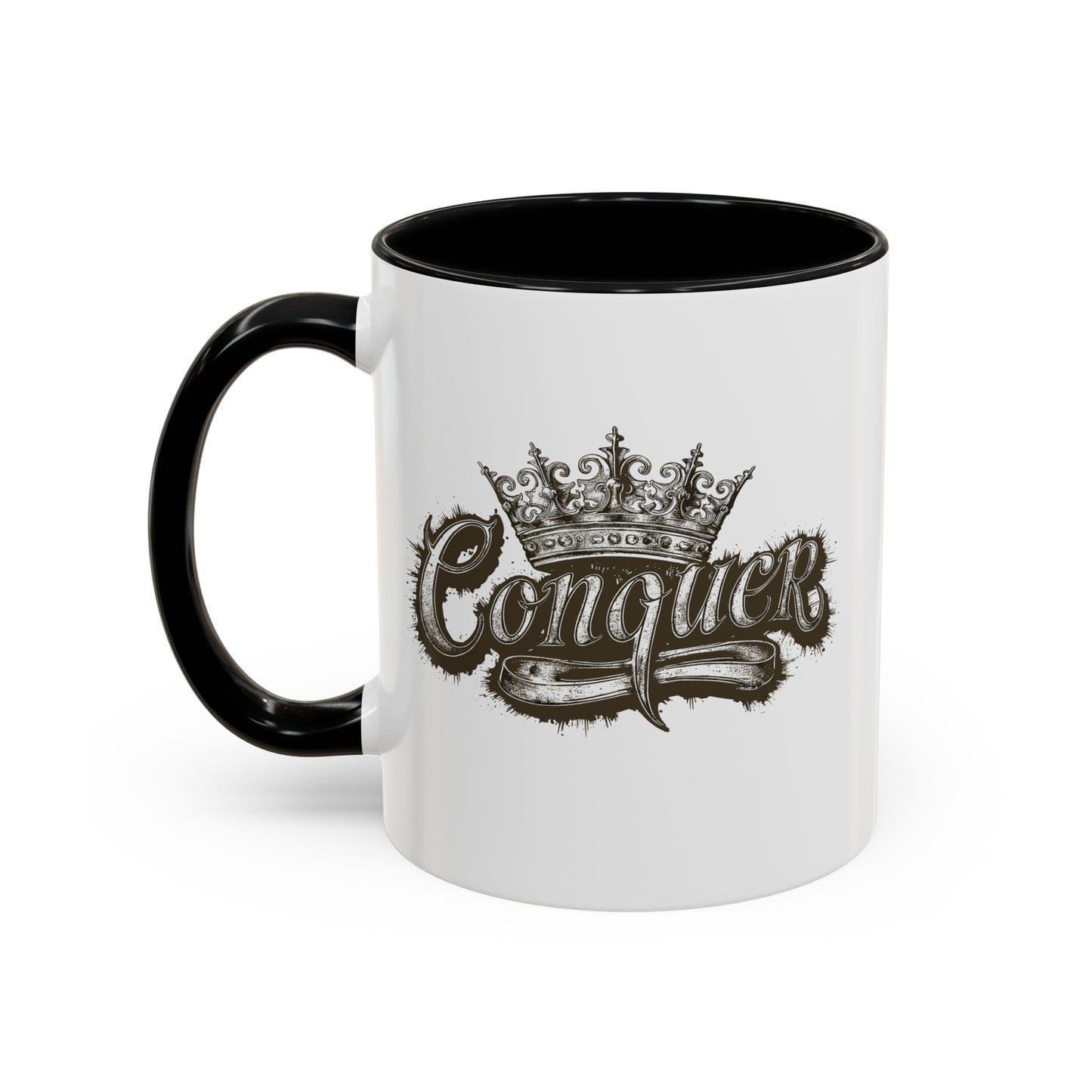 Conquer Accent Coffee Mug (11, 15oz)