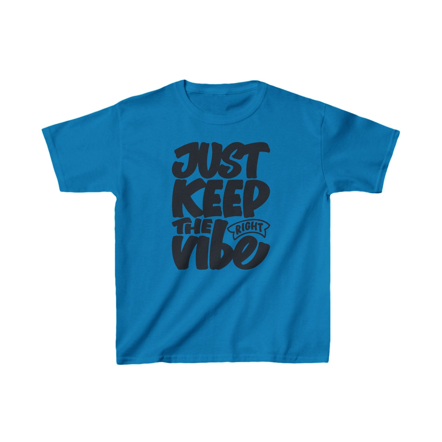Just Keep The Right Vibe Kids Heavy Cotton™ Tee