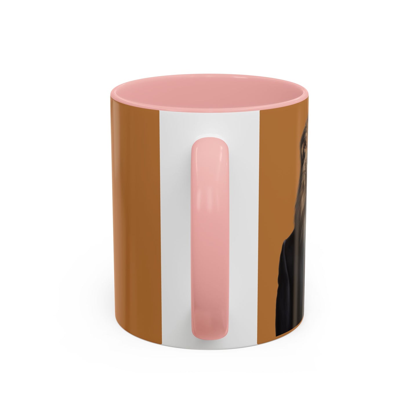 Lion Business Person Accent Coffee Mug (11, 15oz)