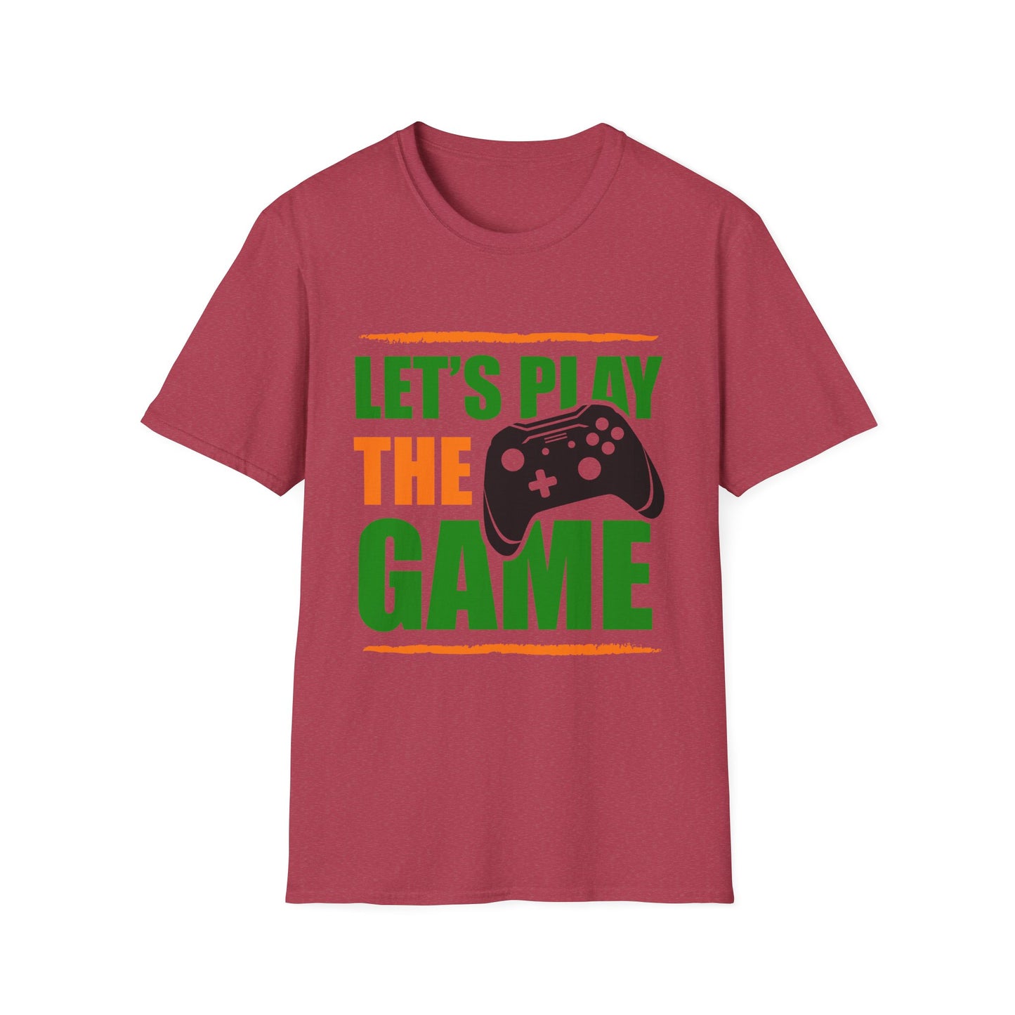 Let's Play The Game Unisex Softstyle T-Shirt