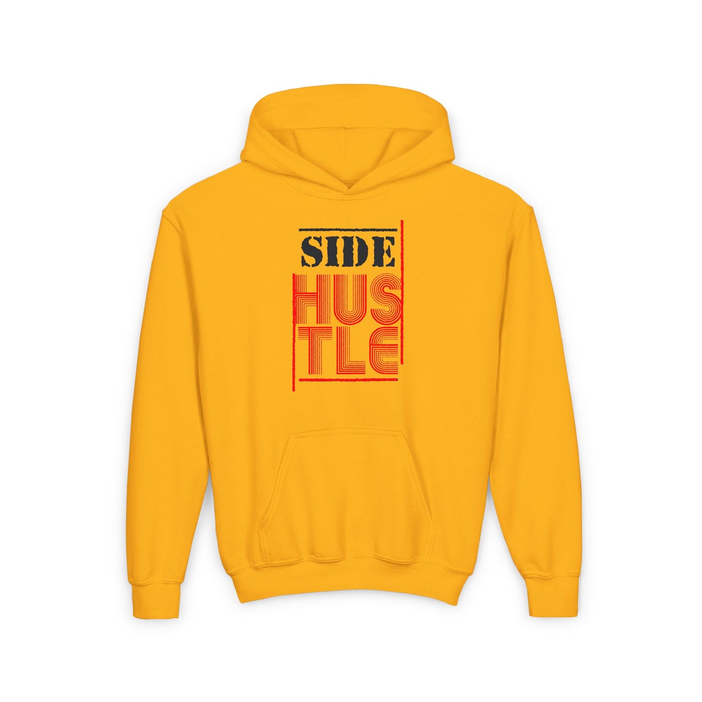 Side Hustle Youth Heavy Blend Hooded Sweatshirt