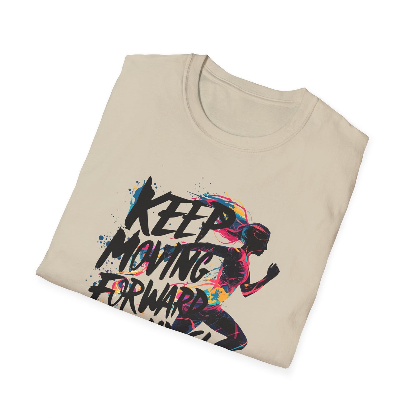 Keep Moving Forword Always Unisex Softstyle T-Shirt