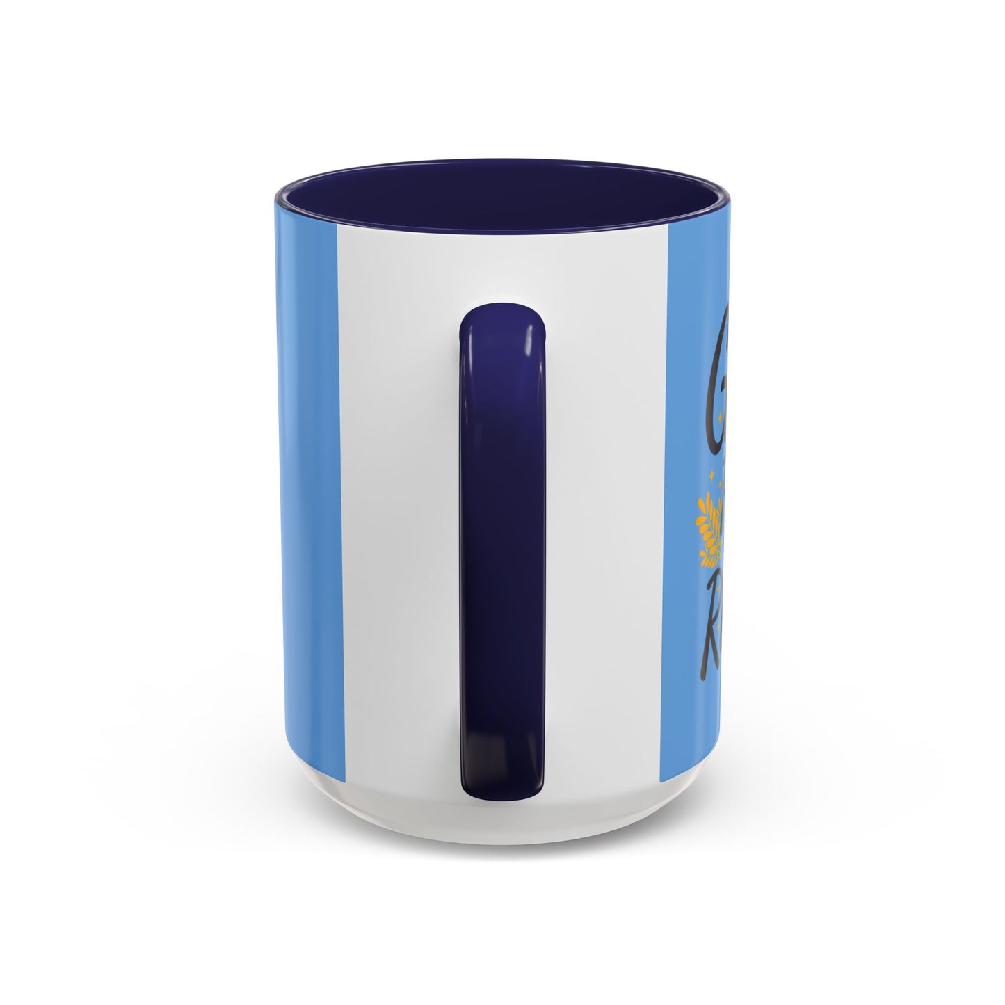 Be Good To People For No Reason Accent Coffee Mug (11, 15oz)